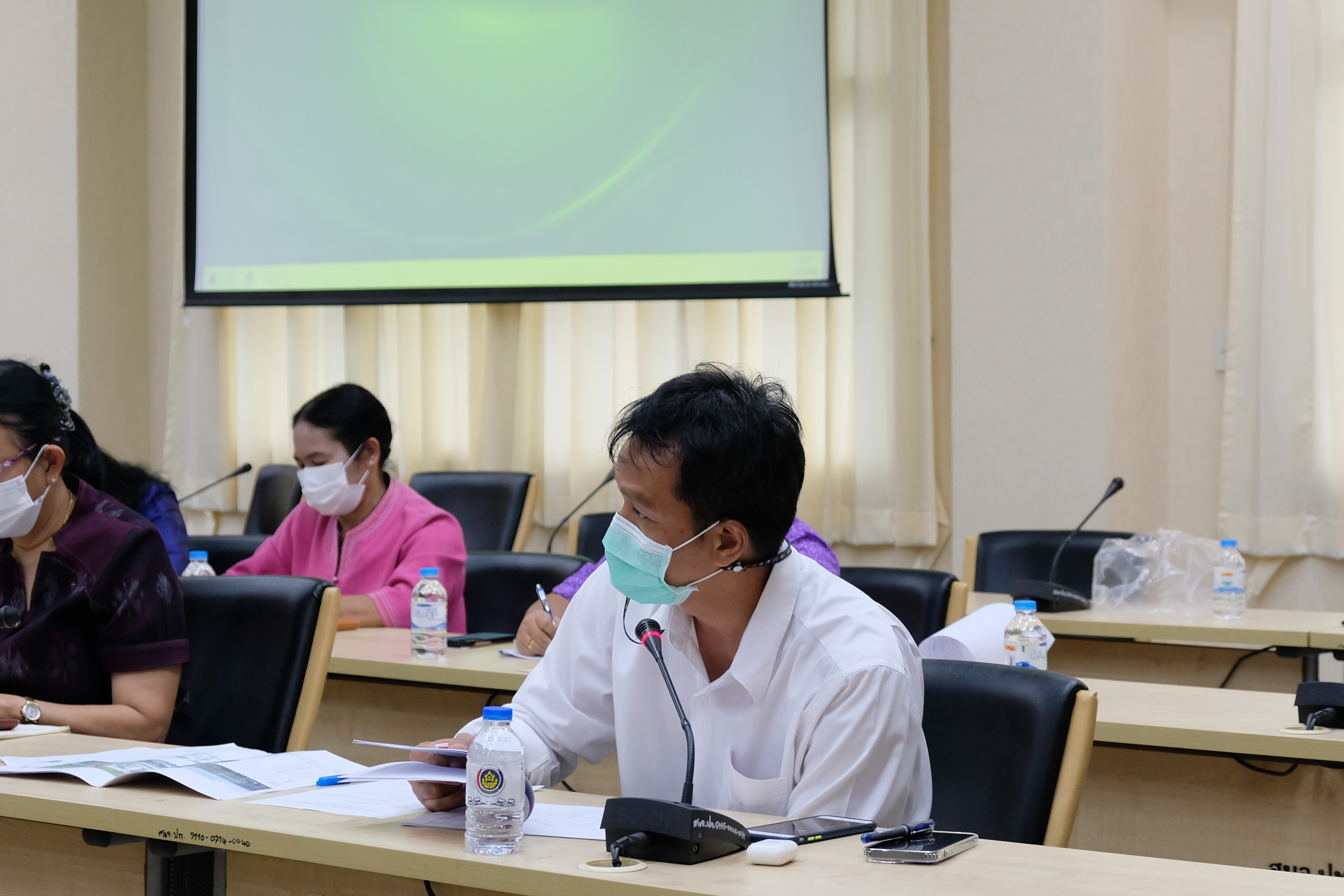 พช.ปทุมธานี “ร่วมประชุมหารือวางแนวทางการขับเคลื่อนการพัฒนาสถานปฏิบัติธรรม สมเด็จพระสังฆราช (อมฺพรมหาเถร)”