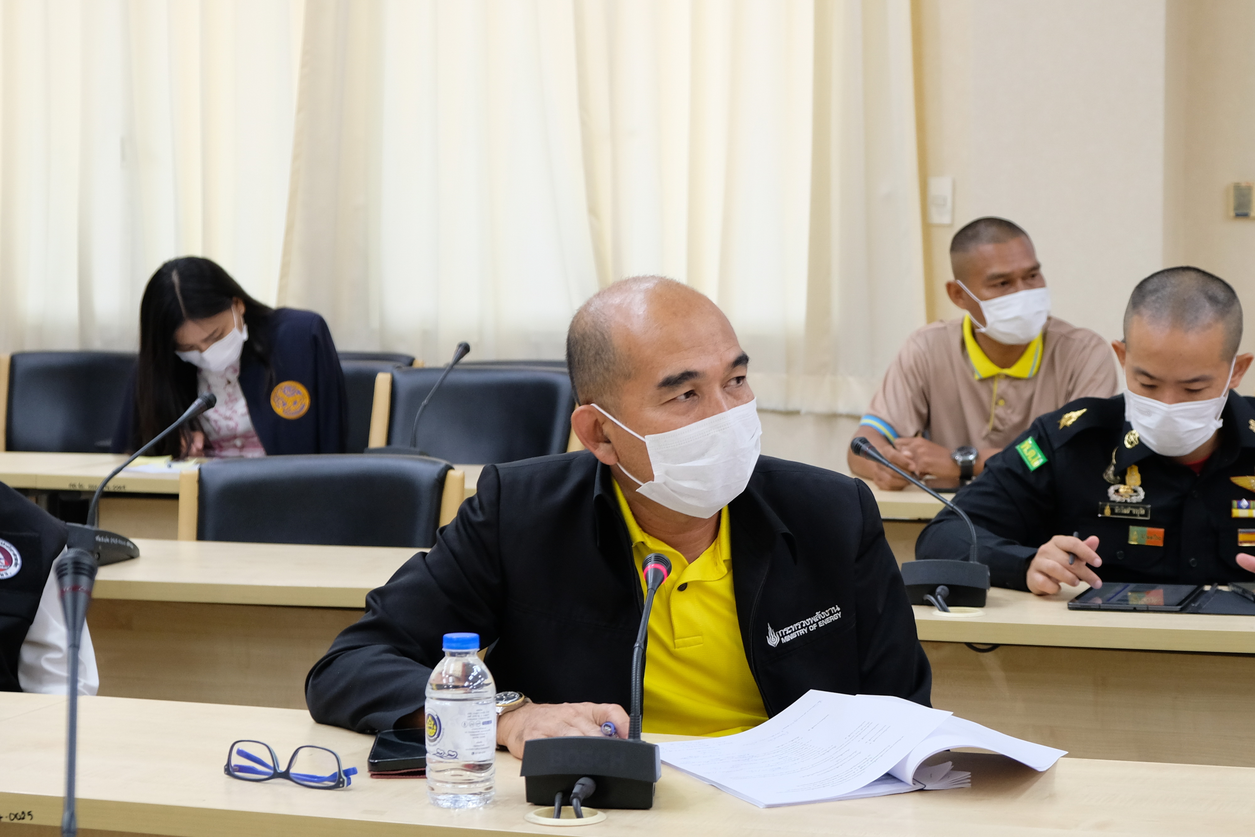 พช.ปทุมธานี “ร่วมประชุมหารือวางแนวทางการขับเคลื่อนการพัฒนาสถานปฏิบัติธรรม สมเด็จพระสังฆราช (อมฺพรมหาเถร)”