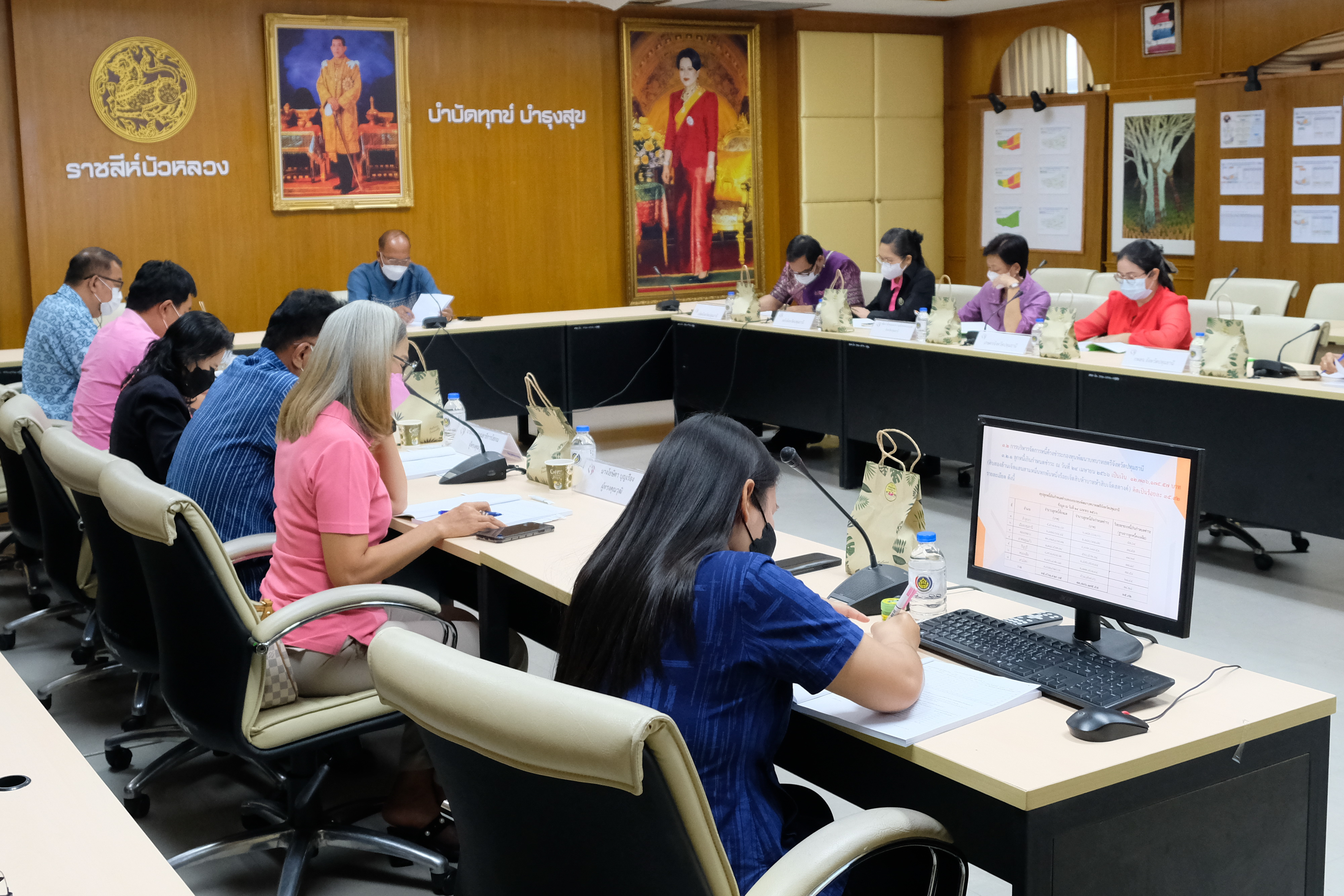 พช.ปทุมธานี “ประชุมคณะอนุกรรมการบริหารกองทุนพัฒนาบทบาทสตรีระดับจังหวัด จังหวัดปทุมธานี ครั้งที่ ๓ ประจำปีงบประมาณ พ.ศ. ๒๕๖๖”