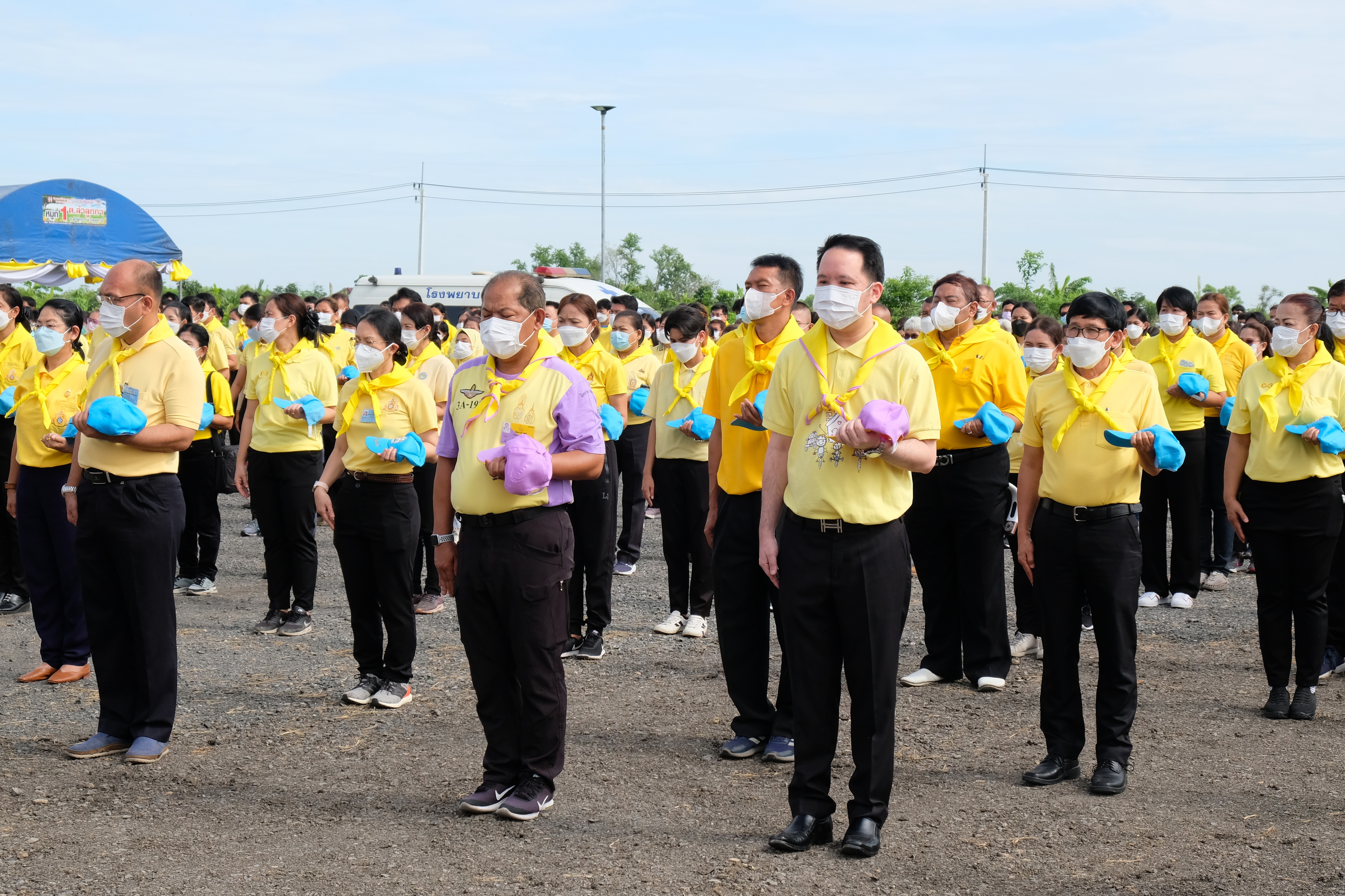 พช.ปทุมธานี “ร่วมกิจกรรมจิตอาสาพัฒนาพื้นที่โครงการ โคก หนอง นา สัปปายะและรมณียสถาน สถานปฏิบัติธรรม สมเด็จพระสังฆราช (อมพรมหาเถร) เนื่องในโอกาสสมเด็จพระอริยวงศาคตญาณ สมเด็จพระสังฆราช สกลมหาสังฆปรินายก ทรงเจริญพระชนมายุครบ ๘ รอบ ๙๖ พรรษา”