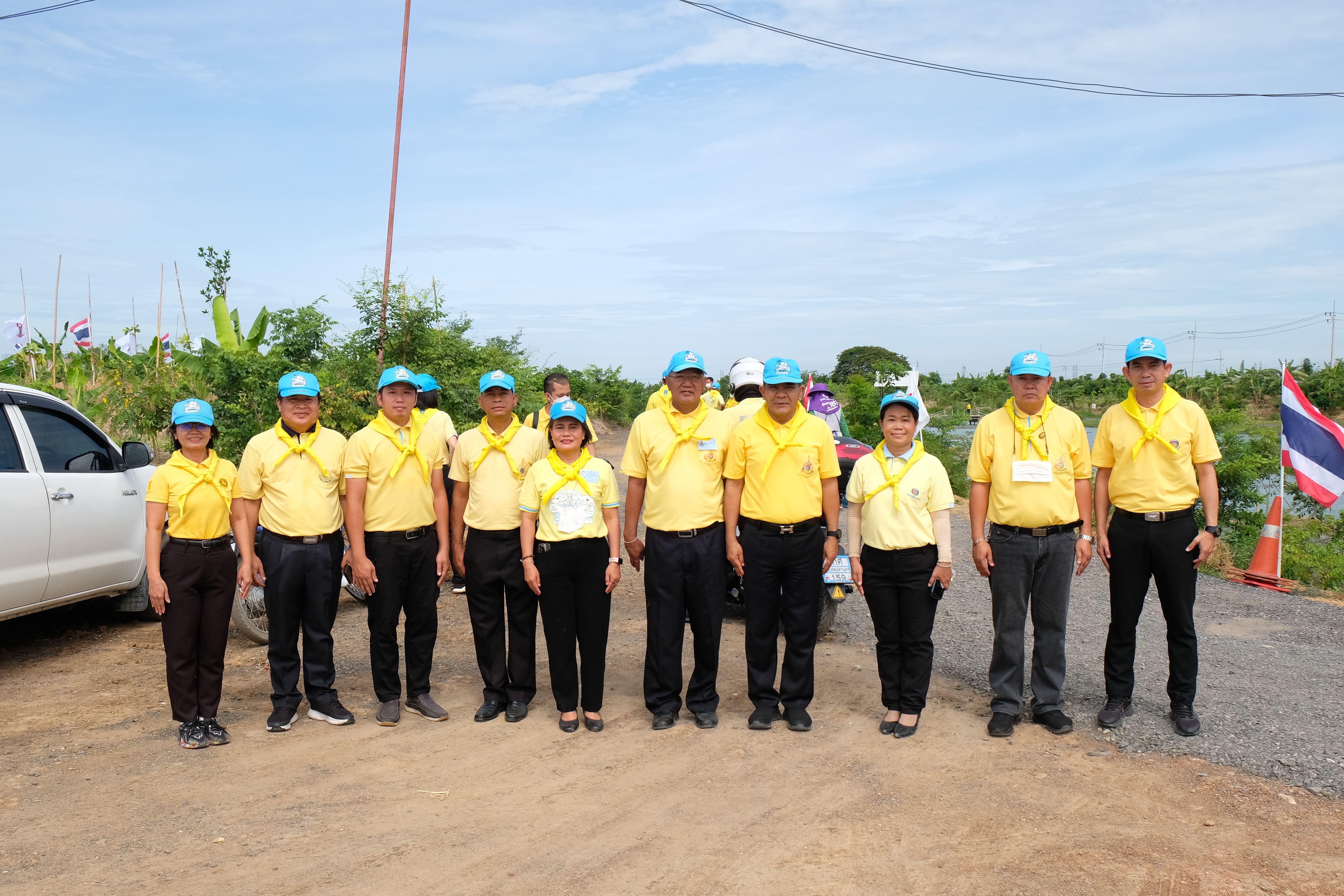 พช.ปทุมธานี “ร่วมกิจกรรมจิตอาสาพัฒนาพื้นที่โครงการ โคก หนอง นา สัปปายะและรมณียสถาน สถานปฏิบัติธรรม สมเด็จพระสังฆราช (อมพรมหาเถร) เนื่องในโอกาสสมเด็จพระอริยวงศาคตญาณ สมเด็จพระสังฆราช สกลมหาสังฆปรินายก ทรงเจริญพระชนมายุครบ ๘ รอบ ๙๖ พรรษา”