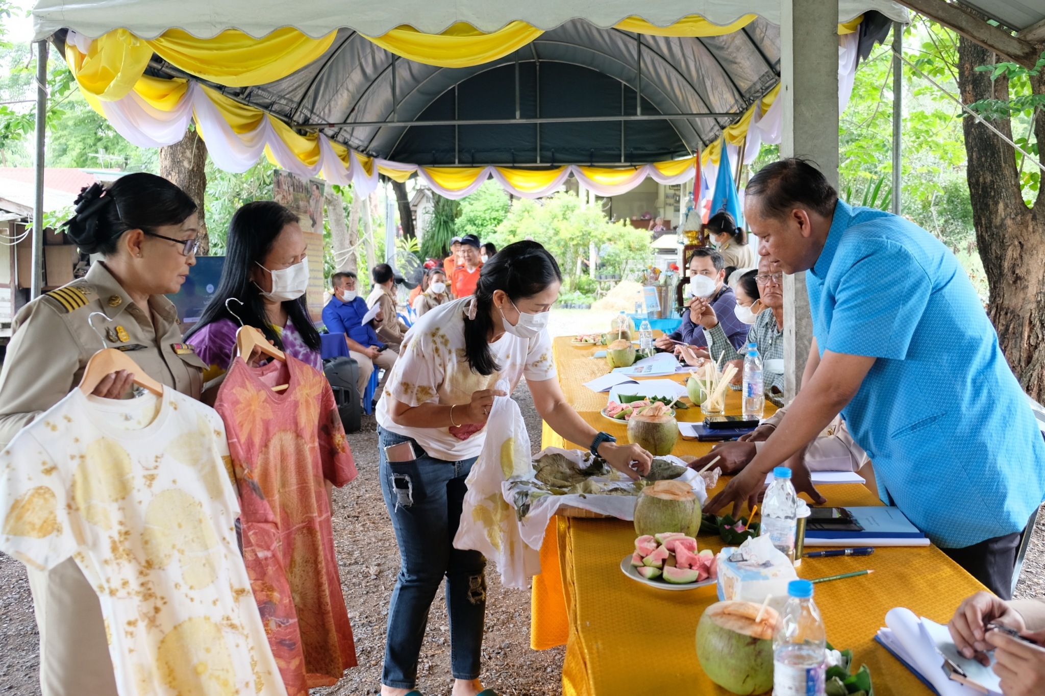 พช.ปทุมธานี “รองผู้ว่าปทุมฯ นำทีมลงพื้นที่อำเภอธัญบุรี คัดสรรกิจกรรมพัฒนาชุมชนดีเด่น ประจำปี ๒๕๖๖”