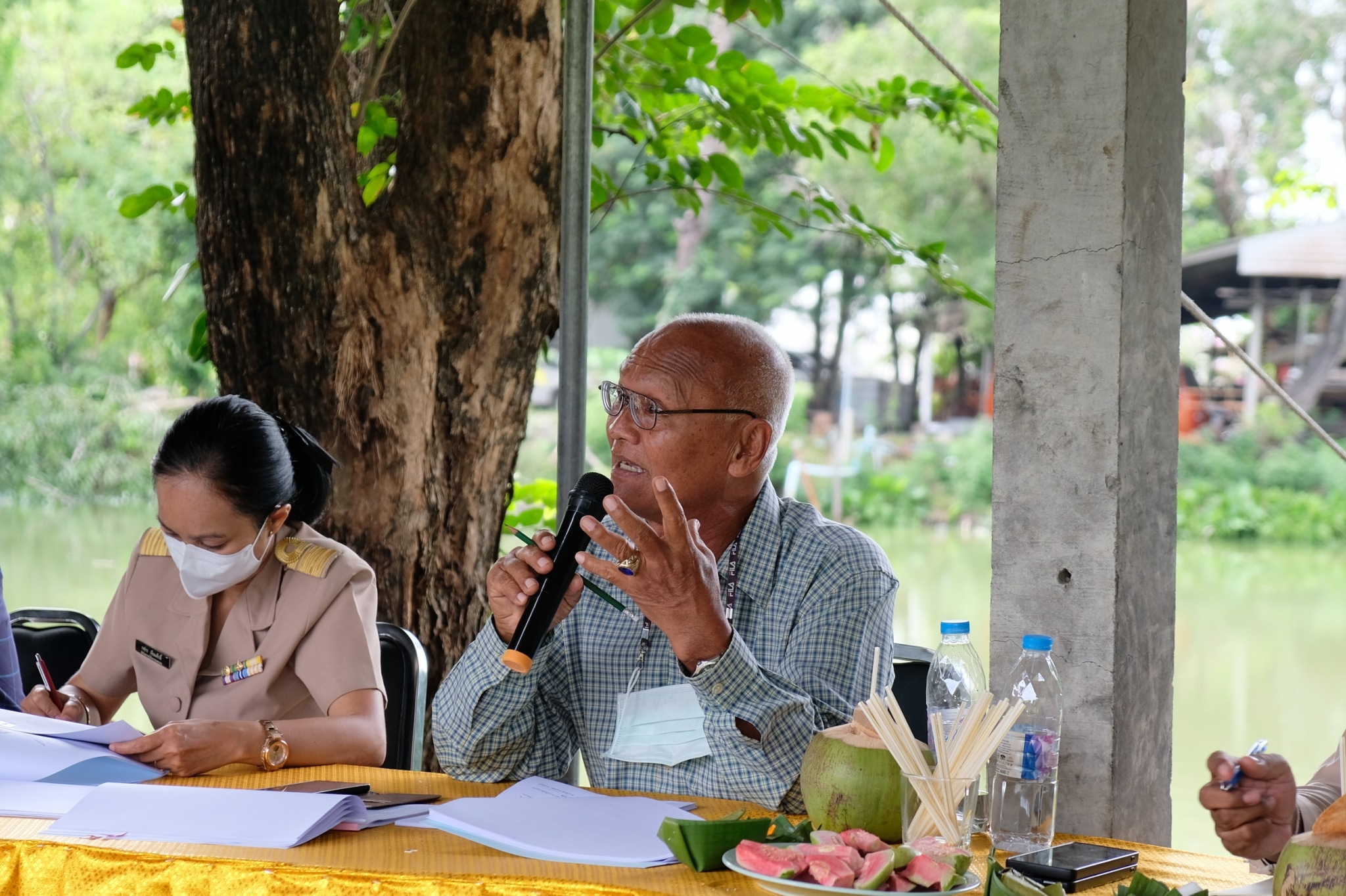 พช.ปทุมธานี “รองผู้ว่าปทุมฯ นำทีมลงพื้นที่อำเภอธัญบุรี คัดสรรกิจกรรมพัฒนาชุมชนดีเด่น ประจำปี ๒๕๖๖”