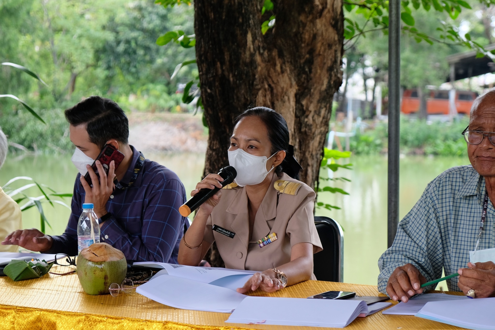 พช.ปทุมธานี “รองผู้ว่าปทุมฯ นำทีมลงพื้นที่อำเภอธัญบุรี คัดสรรกิจกรรมพัฒนาชุมชนดีเด่น ประจำปี ๒๕๖๖”