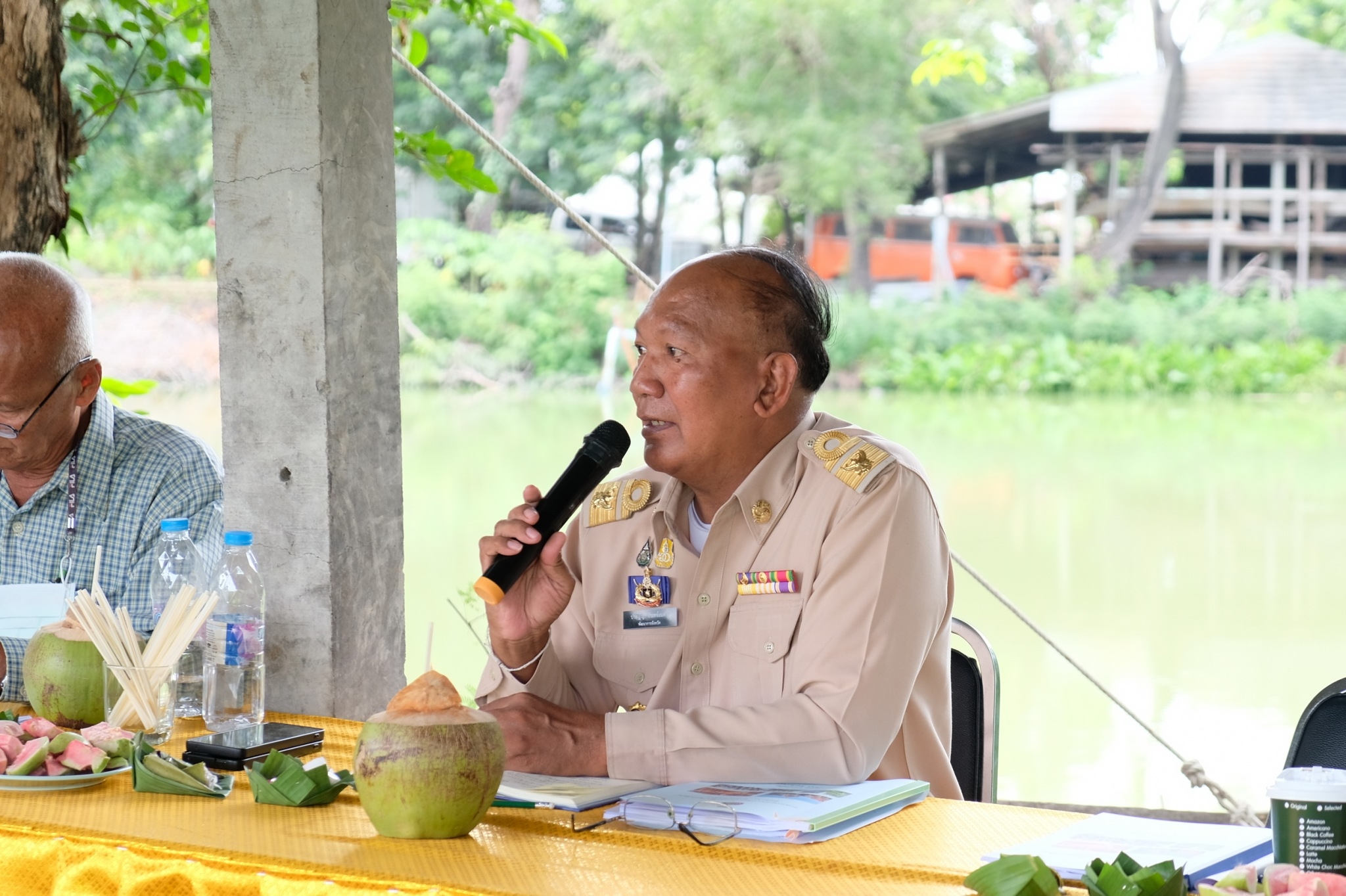 พช.ปทุมธานี “รองผู้ว่าปทุมฯ นำทีมลงพื้นที่อำเภอธัญบุรี คัดสรรกิจกรรมพัฒนาชุมชนดีเด่น ประจำปี ๒๕๖๖”