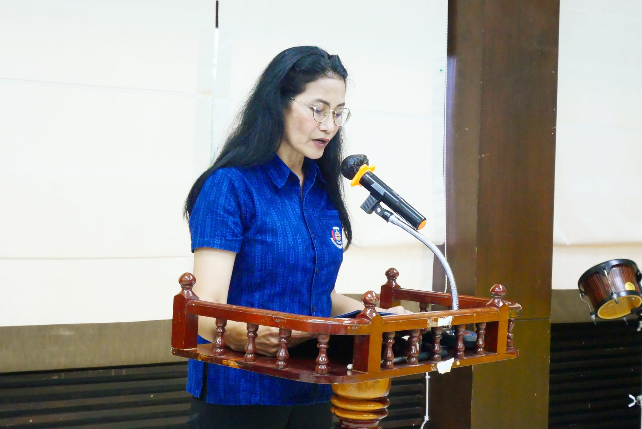 พช.ปทุมธานี “รองผู้ว่าฯ ปทุมธานี เป็นประธานปิดโครงการอบรมวิทยากรครูพาทำ (ครู ก.) โคก หนอง นา สัปปายะและรมณียสถาน จังหวัดปทุมธานี”