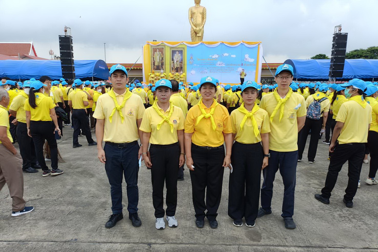 พช.ปทุมธานี “ร่วมกิจกรรมจิตอาสา : เราทำความ ดี ด้วยหัวใจ : เนื่องใน วันนวมินทรมหาราช”