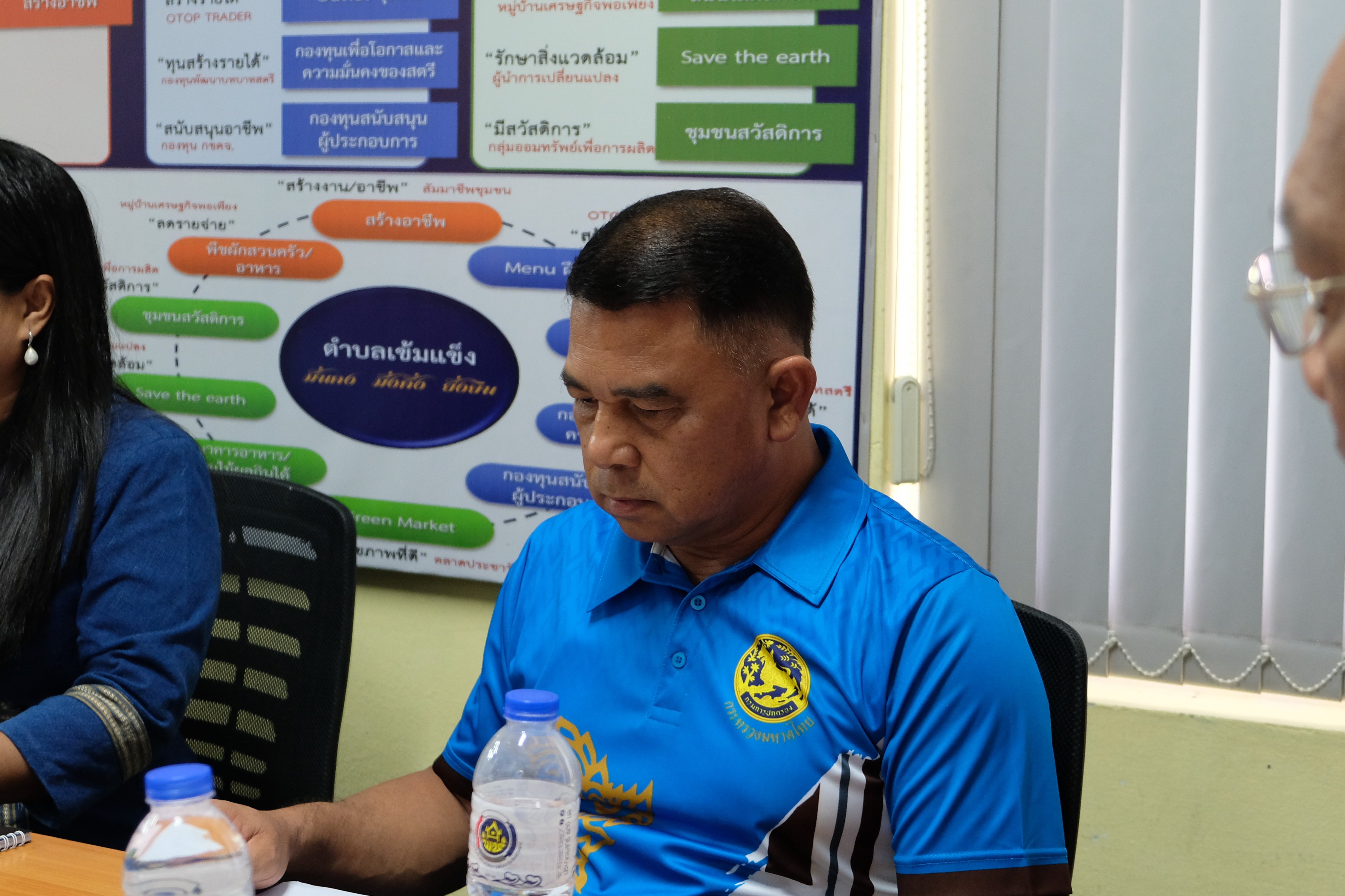 พช.ปทุมธานี “ขับเคลื่อนนโยบายการป้องกันและแก้ไขปัญหายาเสพติด โดยกองทุนแม่ของแม่ดิน”