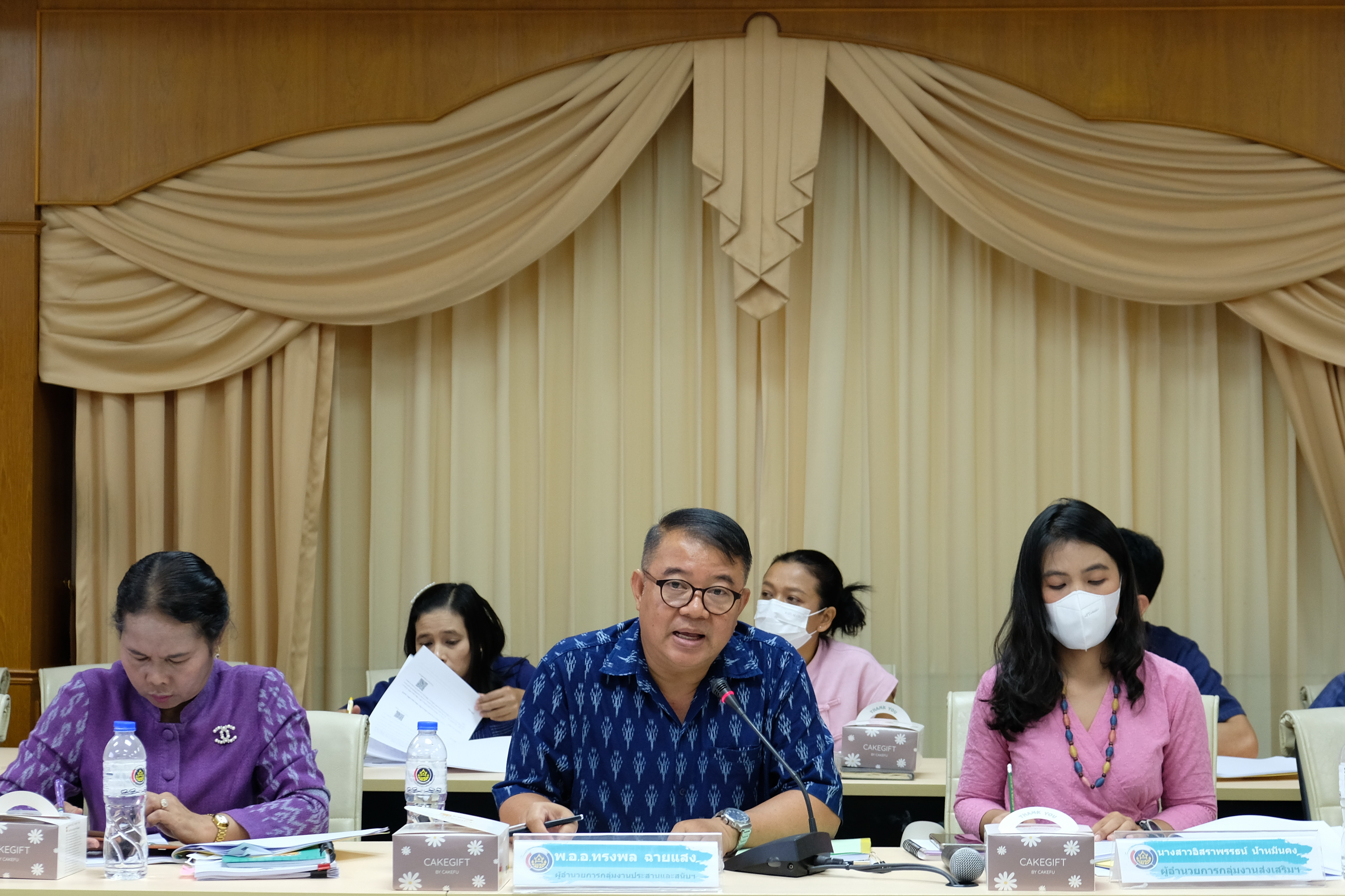 พช.ปทุมธานี “ประชุมผู้อำนวยการกลุ่มงาน/พัฒนาการอำเภอ ประจำเดือนพฤศจิกายน ๒๕๖๖”