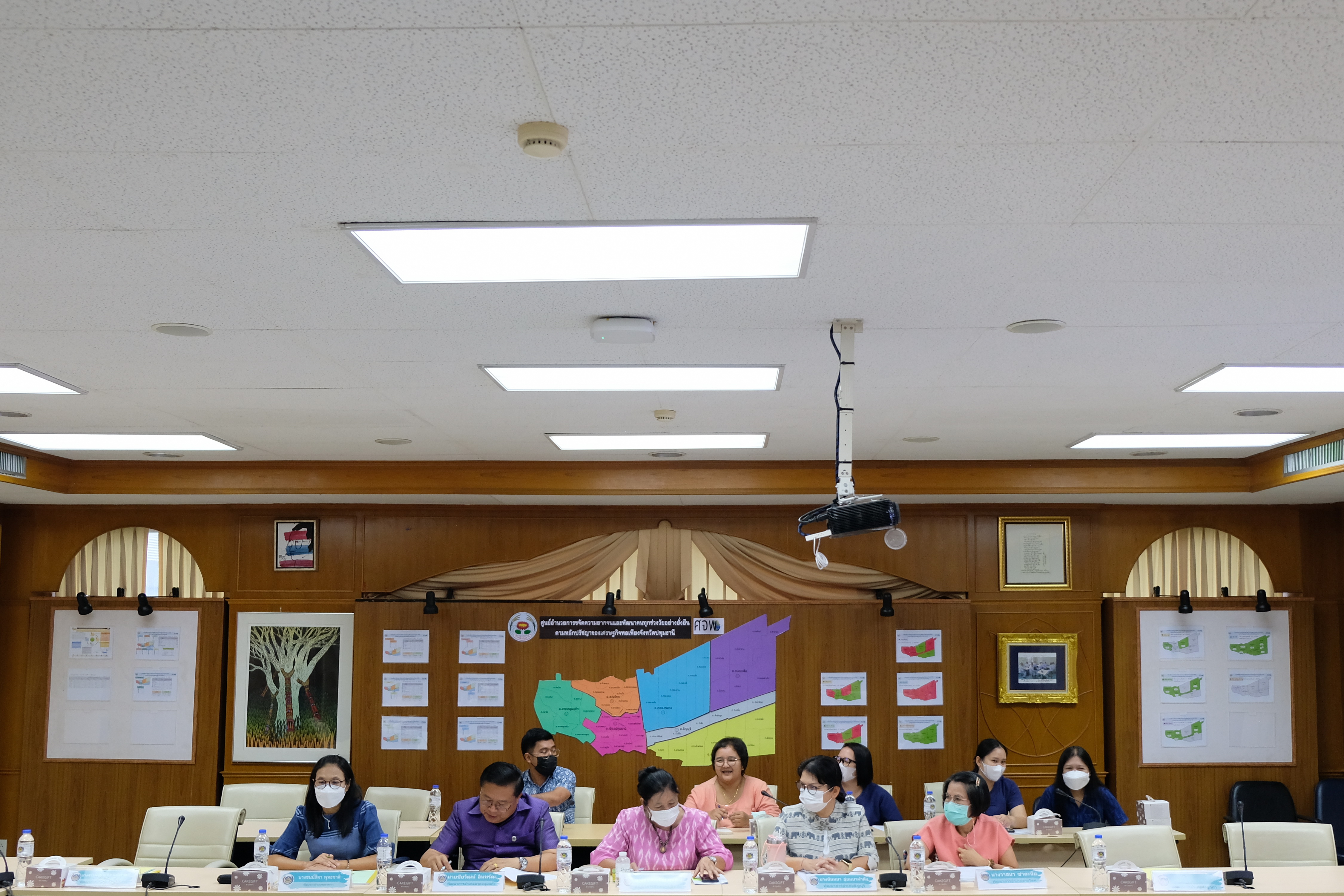 พช.ปทุมธานี “ประชุมผู้อำนวยการกลุ่มงาน/พัฒนาการอำเภอ ประจำเดือนพฤศจิกายน ๒๕๖๖”