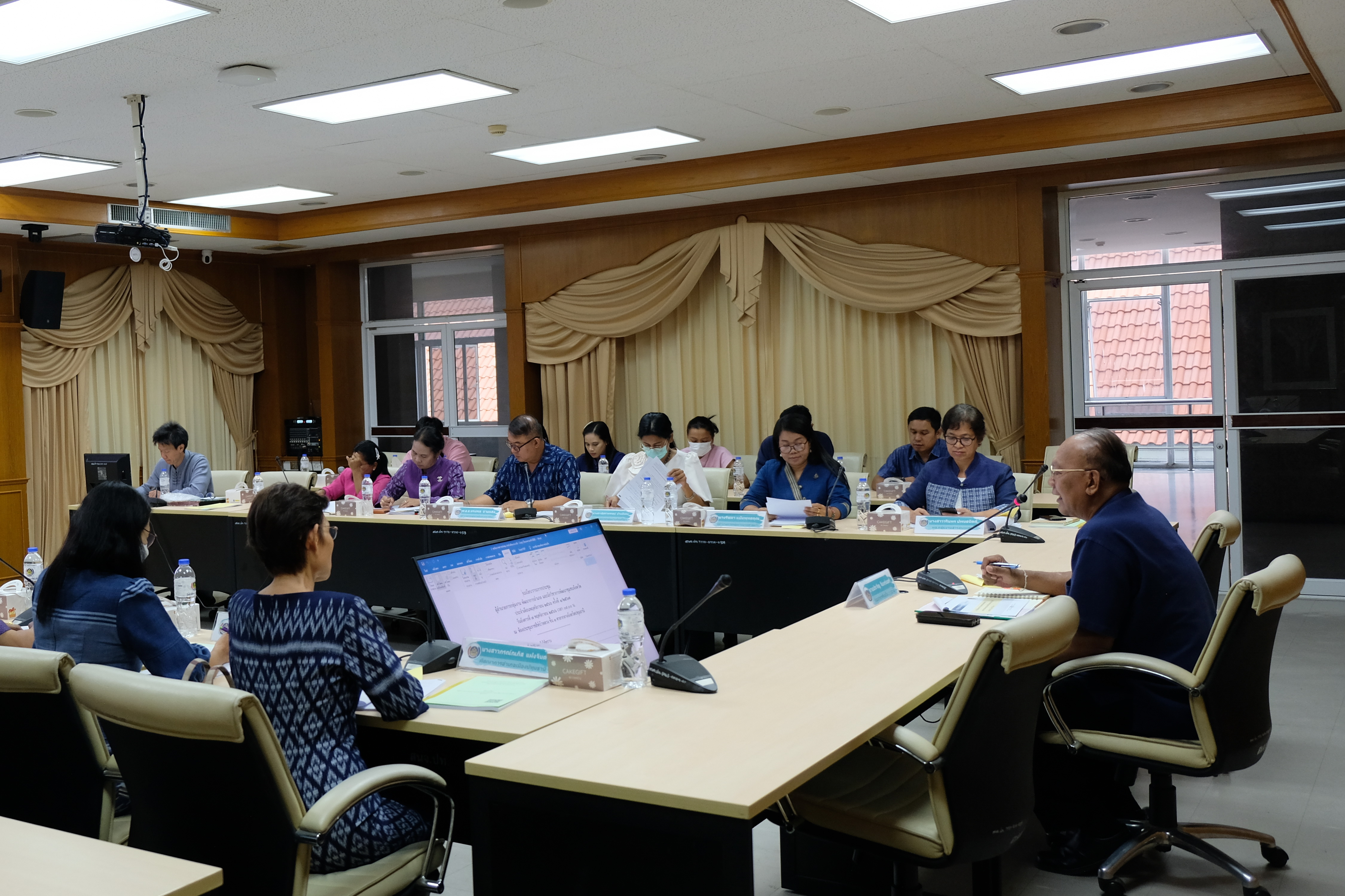 พช.ปทุมธานี “ประชุมผู้อำนวยการกลุ่มงาน/พัฒนาการอำเภอ ประจำเดือนพฤศจิกายน ๒๕๖๖”