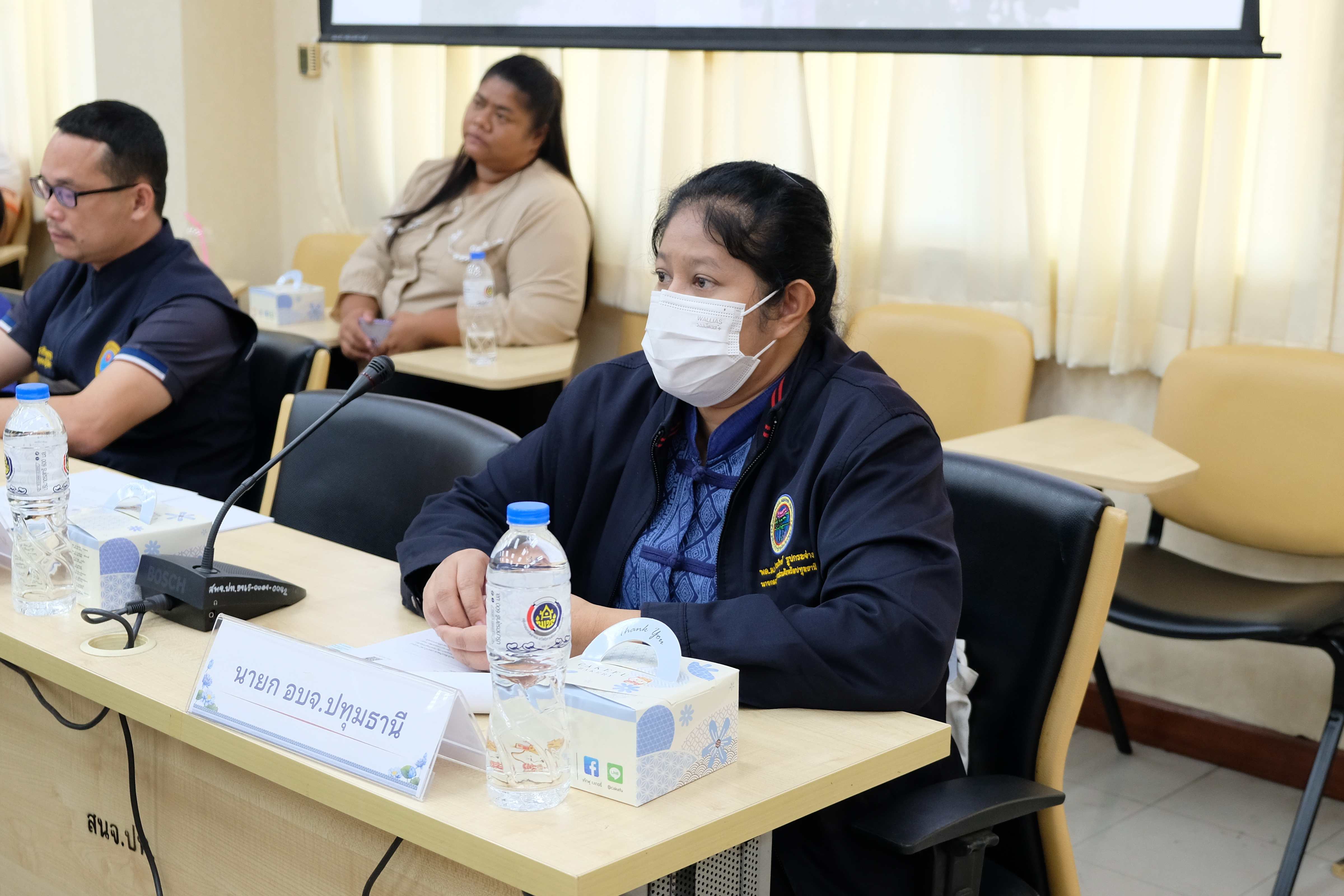 พช.ปทุมธานี “ขับเคลื่อนนโยบายการขจัดความยากจน ประชุม (คจพ.จ.) ครั้งที่ ๑/๒๕๖๗