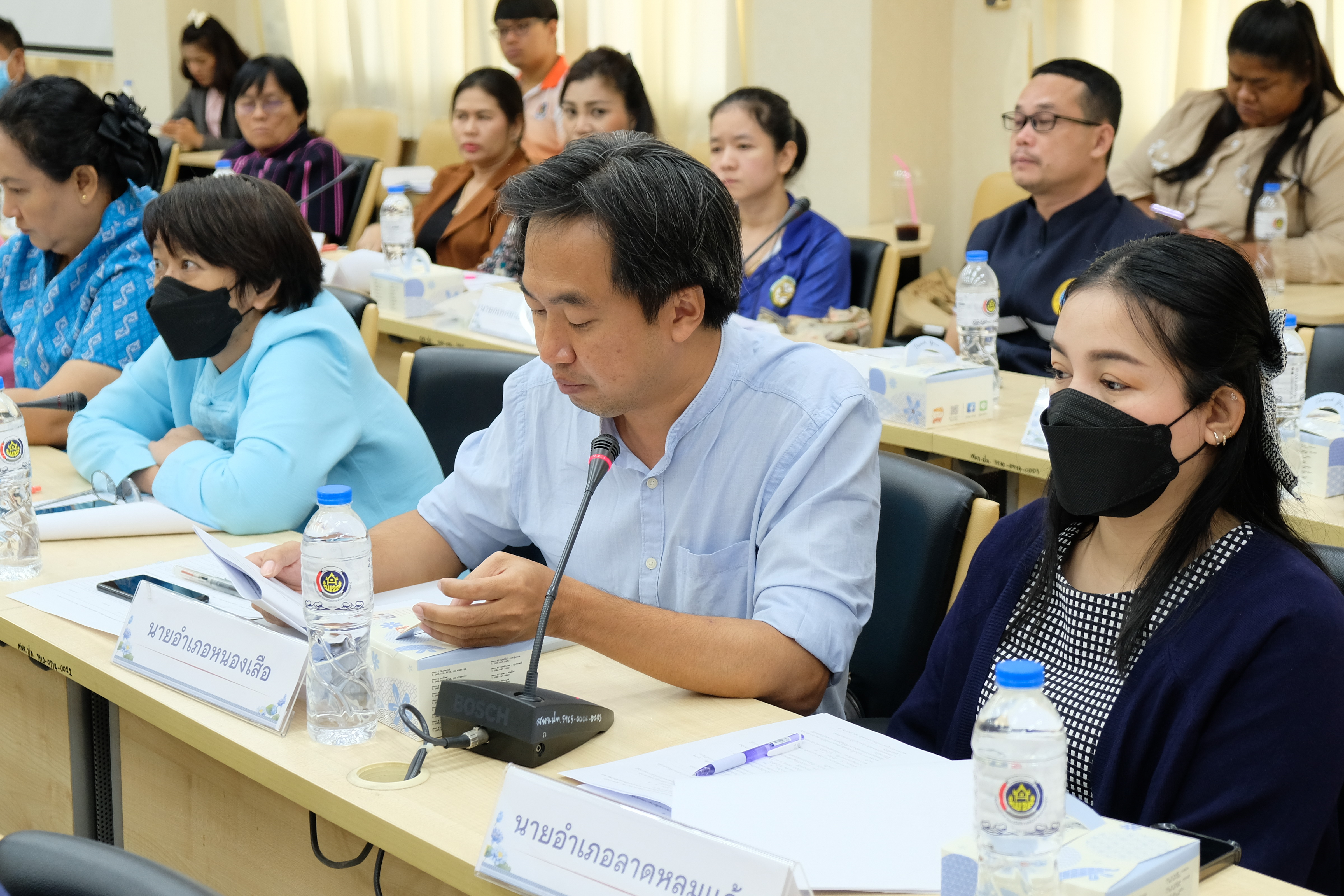 พช.ปทุมธานี “ขับเคลื่อนนโยบายการขจัดความยากจน ประชุม (คจพ.จ.) ครั้งที่ ๑/๒๕๖๗