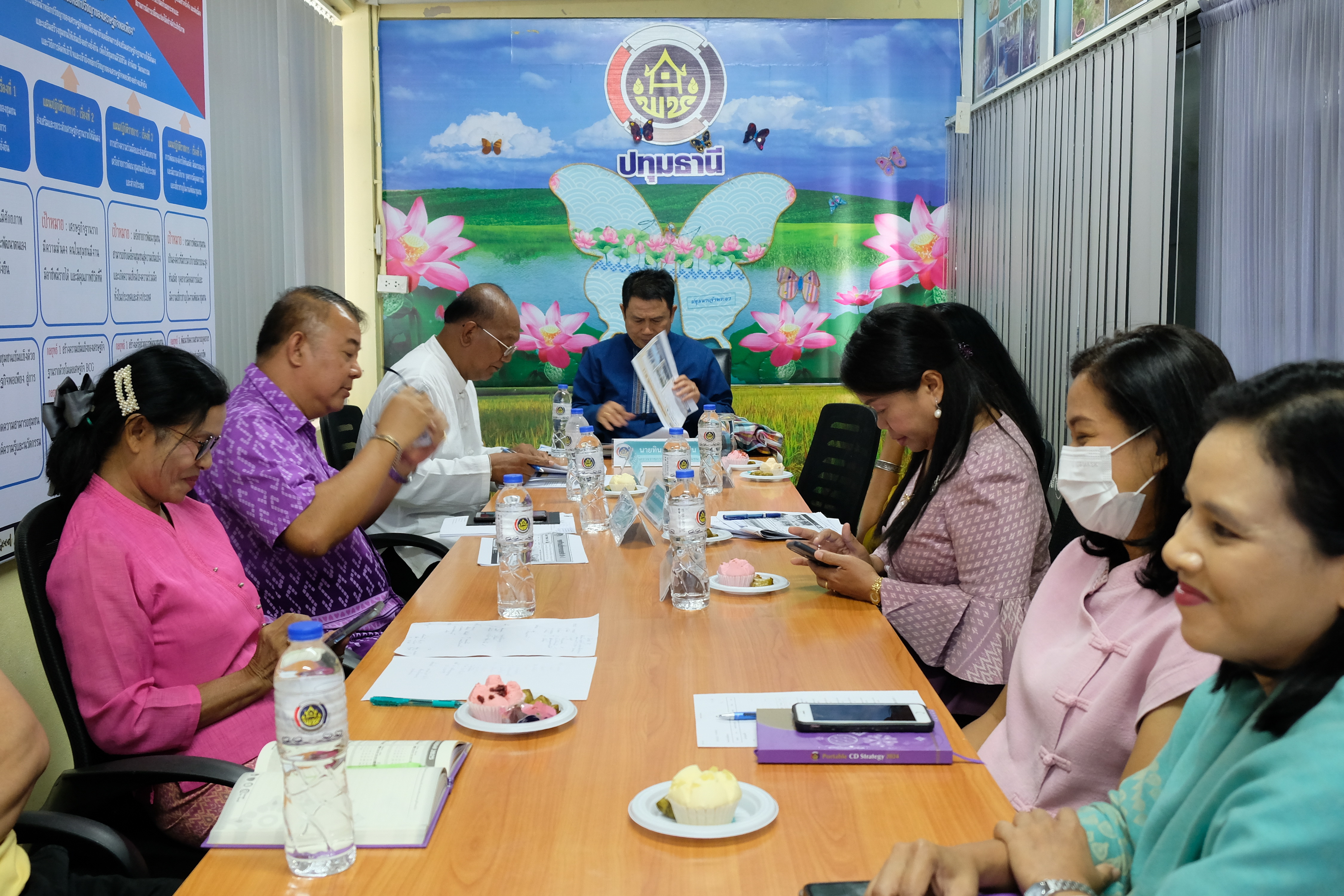 พช.ปทุมธานี “ผู้ตรวจฯ ทินกร บุญเงิน ลงพื้นที่จังหวัดปทุมธานี ติดตามตรวจราชการ ประจำเดือนมีนาคม ๒๕๖๗”