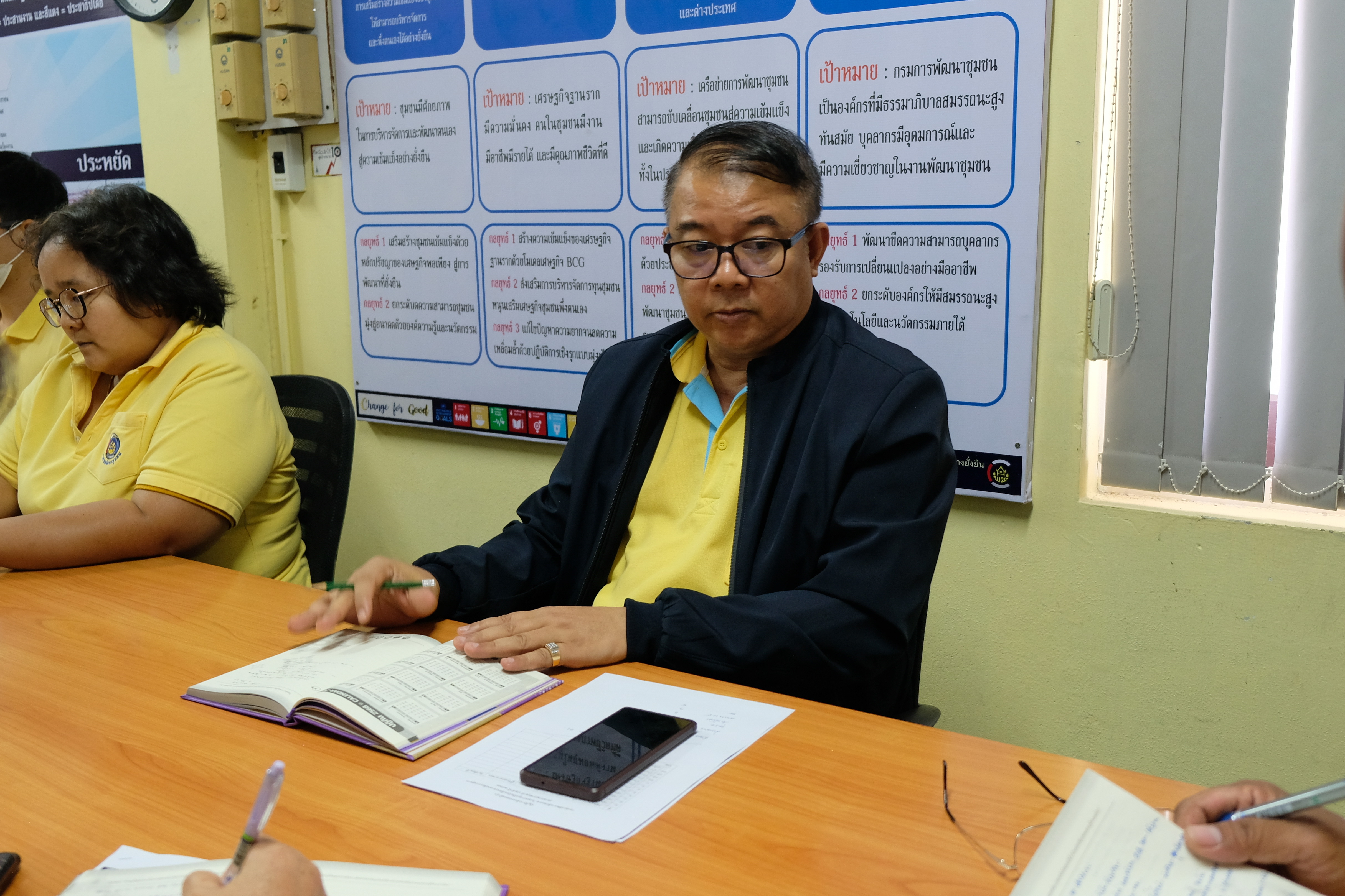 พช.ปทุมธานี “ประชุมผู้อำนวยการกลุ่มงาน และนักวิชาการจังหวัด เน้นย้ำ การกำกับ ติดตามงานตามคำสั่งนักวิชาการพัฒนาชุมชนผู้ประสานอำเภอ พร้อมติดตามการดำเนินงานภาระกิจสำคัญกรมฯ ๑๐+๑”