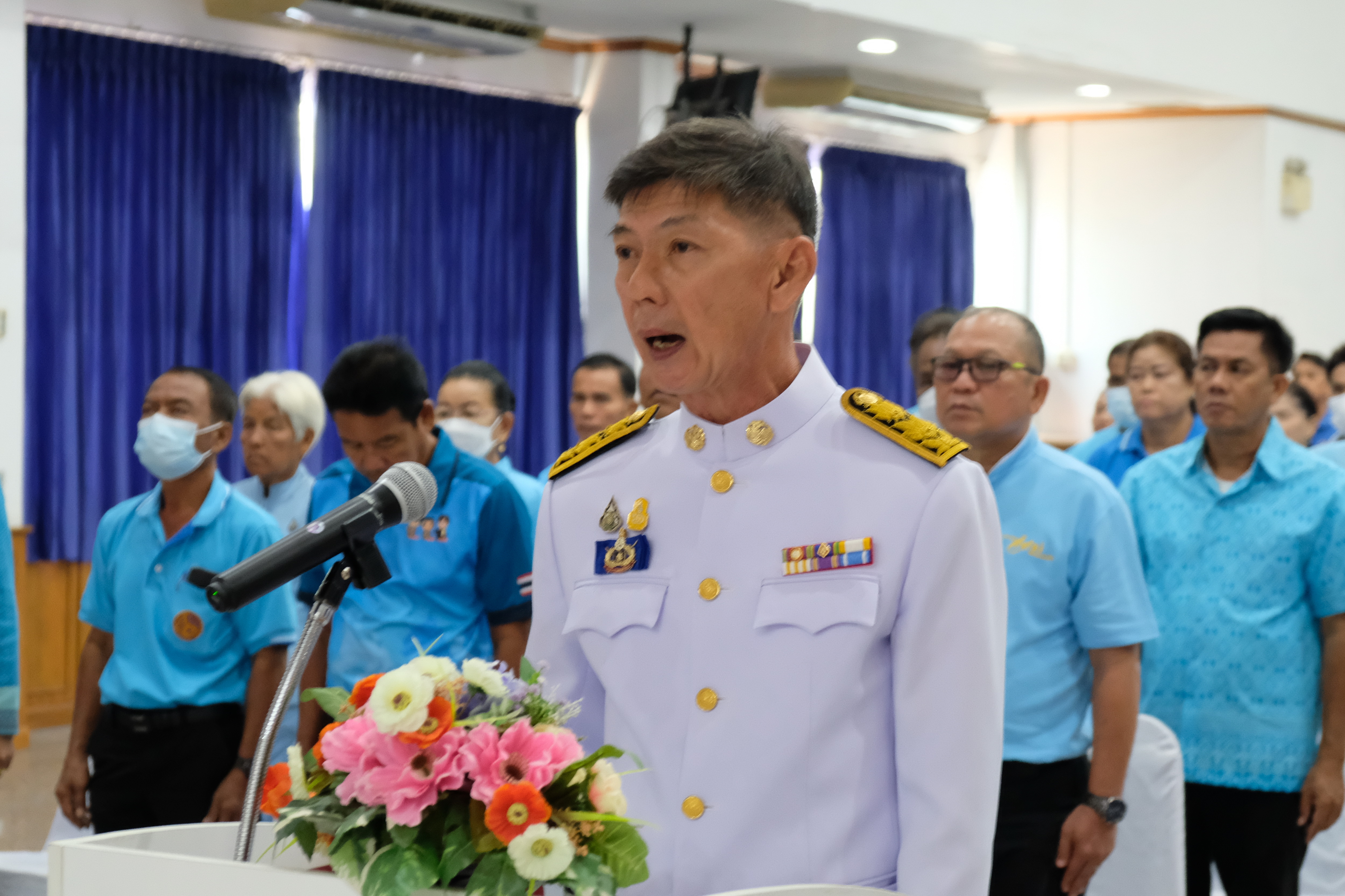 จังหวัดปทุมธานี “Kick off หมู่บ้านป้องกันและแก้ไขปัญหายาเสพติด โดยกองทุนแม่ของแผ่นดิน ตามนโยบายกระทรวงมหาดไทย”