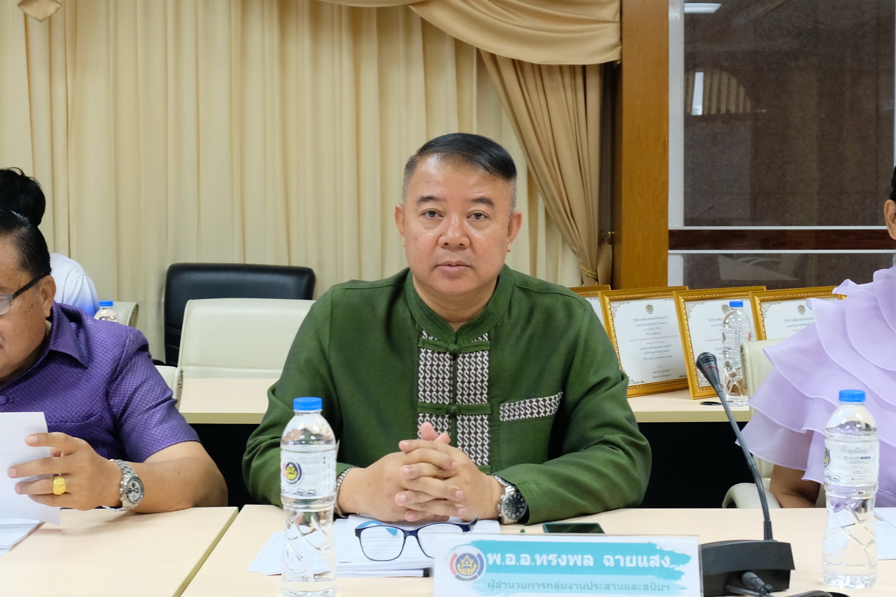 พช.ปทุมธานี “ประชุมผู้อำนวยการกลุ่มงาน พัฒนาการอำเภอ และเจ้าหน้าที่พัฒนาชุมชนจังหวัดปทุมธานี ประจำเดือนมิถุนายน ๒๕๖๗ ครั้งที่ ๕/๒๕๖๗”