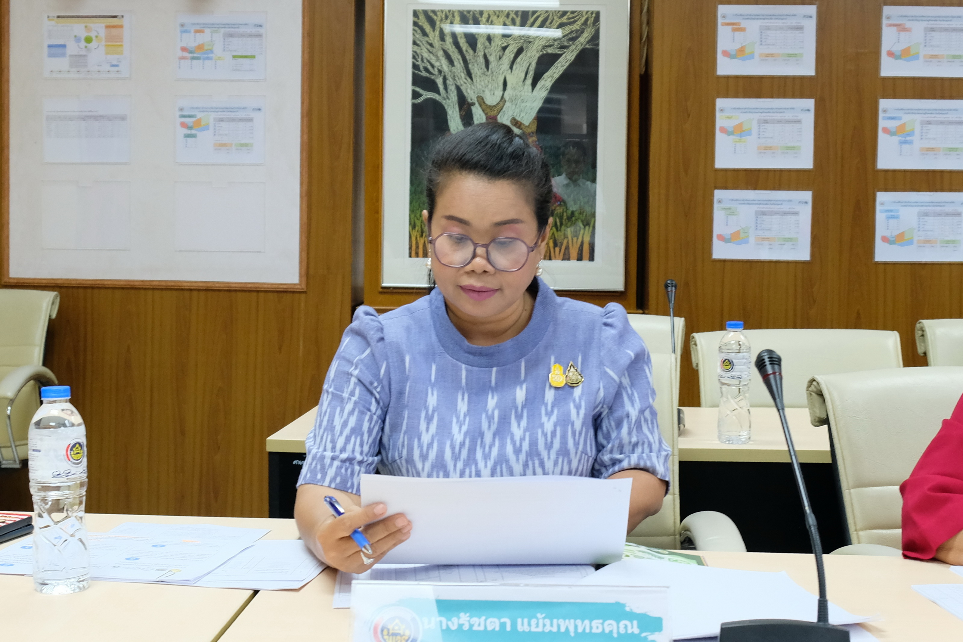 พช.ปทุมธานี “ประชุมผู้อำนวยการกลุ่มงาน พัฒนาการอำเภอ และเจ้าหน้าที่พัฒนาชุมชนจังหวัดปทุมธานี ประจำเดือนมิถุนายน ๒๕๖๗ ครั้งที่ ๕/๒๕๖๗”