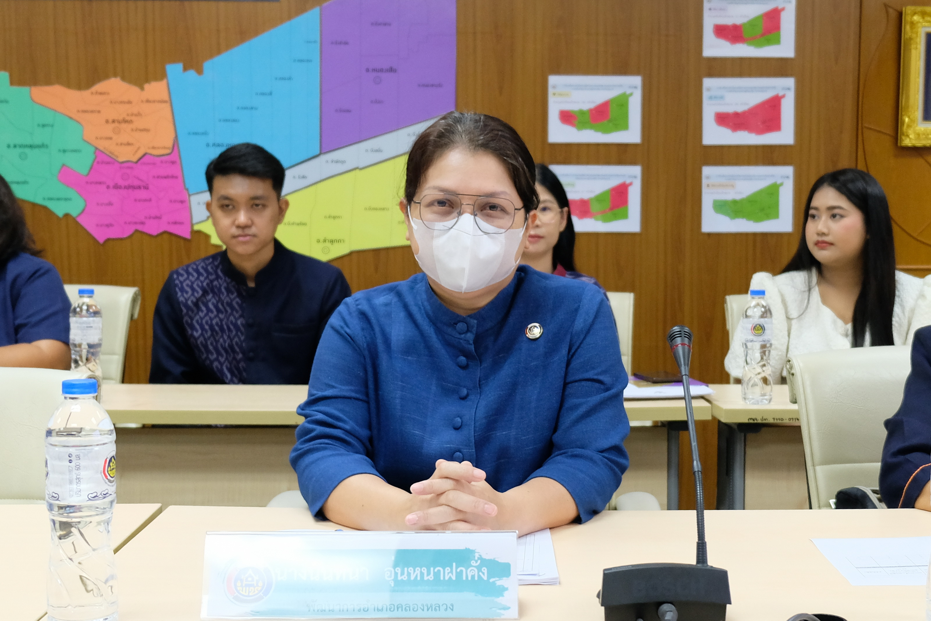 พช.ปทุมธานี “ประชุมผู้อำนวยการกลุ่มงาน พัฒนาการอำเภอ และเจ้าหน้าที่พัฒนาชุมชนจังหวัดปทุมธานี ประจำเดือนมิถุนายน ๒๕๖๗ ครั้งที่ ๕/๒๕๖๗”