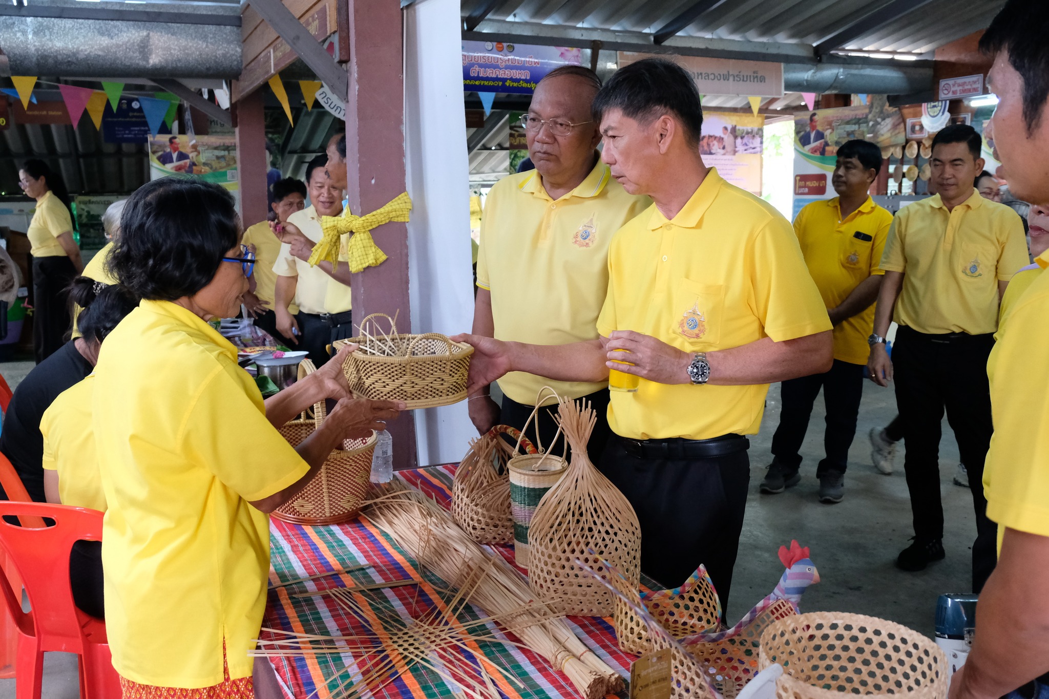 จังหวัดปทุมธานี “เปิดโครงการโคก หนอง นา อารยเกษตร เฉลิมพระเกียรติพระบาทสมเด็จพระเจ้าอยู่หัว เนื่องในโอกาสพระราชพิธีมหามงคลเฉลิมพระชนมพรรษา ๖ รอบ ๒๘ กรกฎาคม ๒๕๖๗”