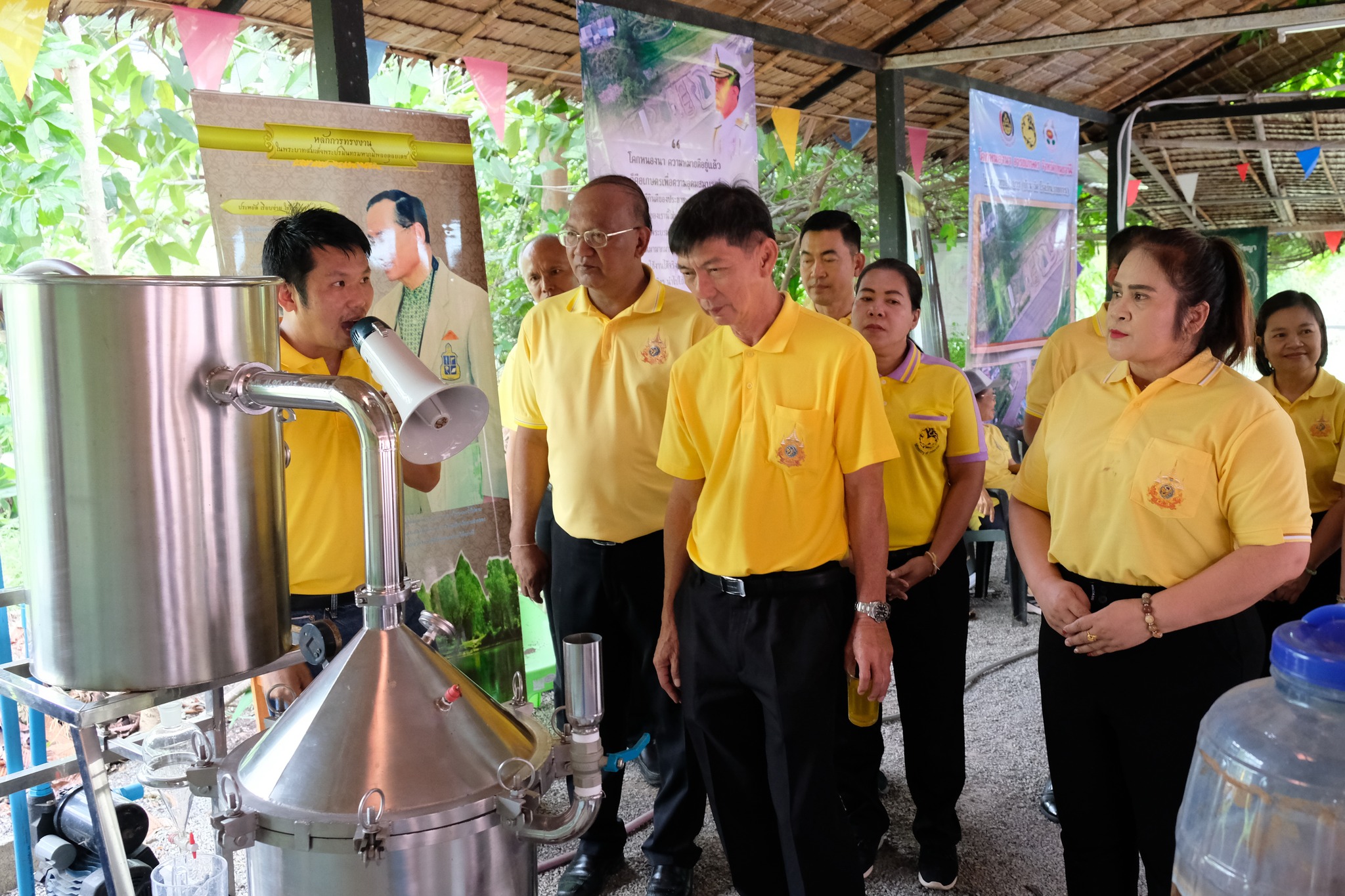 จังหวัดปทุมธานี “เปิดโครงการโคก หนอง นา อารยเกษตร เฉลิมพระเกียรติพระบาทสมเด็จพระเจ้าอยู่หัว เนื่องในโอกาสพระราชพิธีมหามงคลเฉลิมพระชนมพรรษา ๖ รอบ ๒๘ กรกฎาคม ๒๕๖๗”
