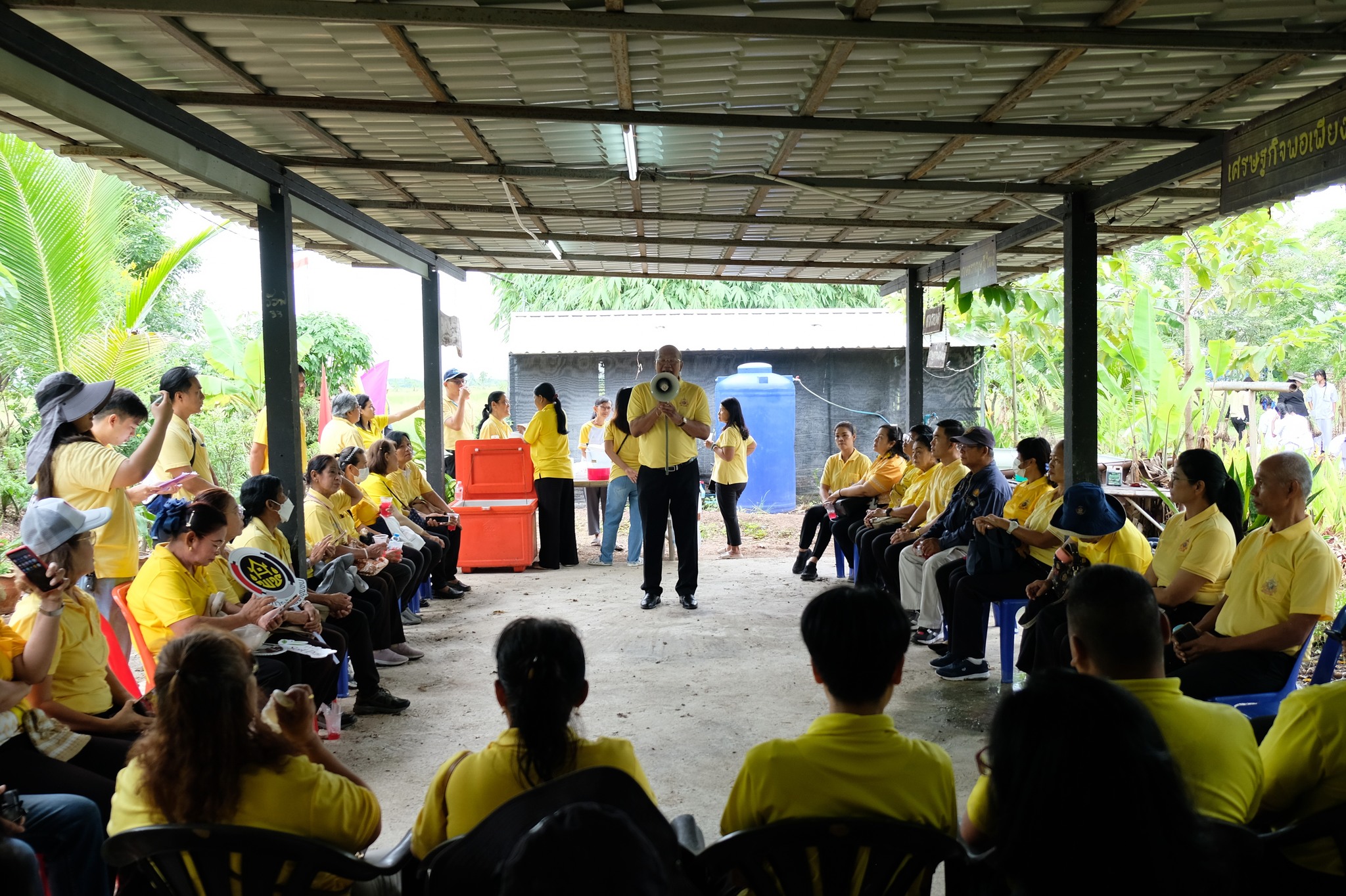 จังหวัดปทุมธานี “เปิดโครงการโคก หนอง นา อารยเกษตร เฉลิมพระเกียรติพระบาทสมเด็จพระเจ้าอยู่หัว เนื่องในโอกาสพระราชพิธีมหามงคลเฉลิมพระชนมพรรษา ๖ รอบ ๒๘ กรกฎาคม ๒๕๖๗”