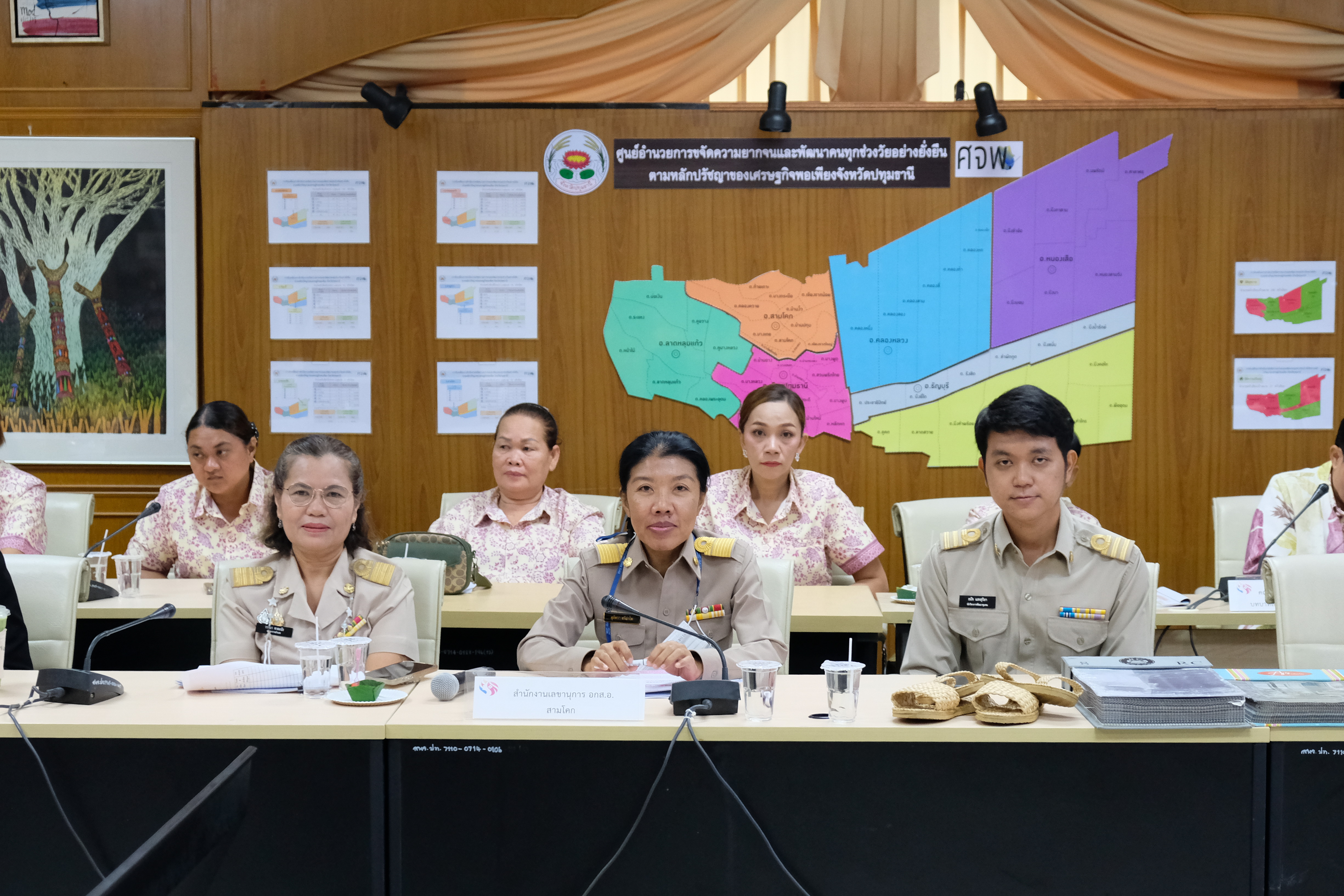 ผู้ตรวจฯ ทินกร บุญเงิน “ลงพื้นที่จังหวัดปทุมธานี คัดเลือกคนกองทุนพัฒนาบทบาทสตรีดีเด่นระดับเขตตรวจราชการ ประจำปี ๒๕๖๗”