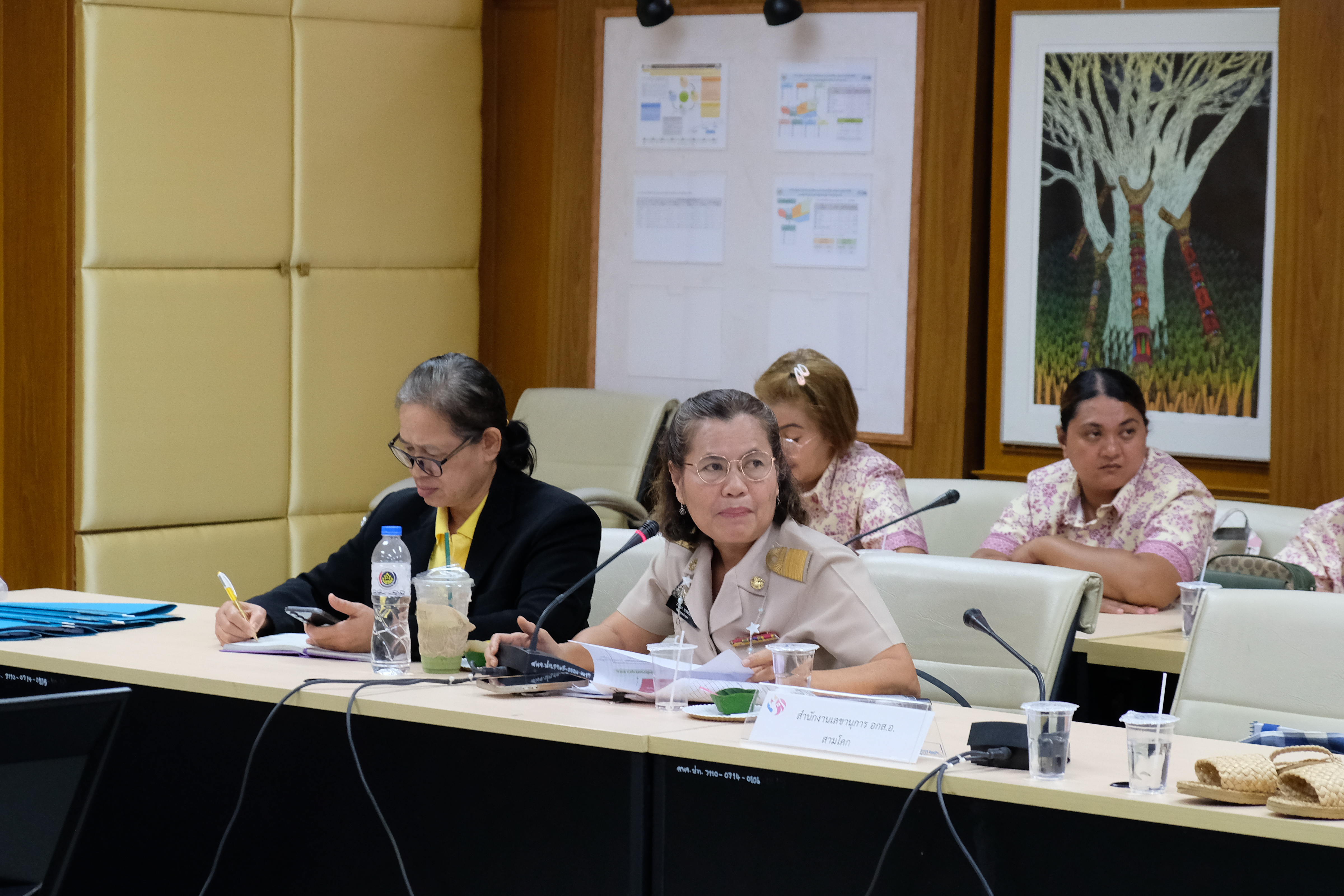 ผู้ตรวจฯ ทินกร บุญเงิน “ลงพื้นที่จังหวัดปทุมธานี คัดเลือกคนกองทุนพัฒนาบทบาทสตรีดีเด่นระดับเขตตรวจราชการ ประจำปี ๒๕๖๗”