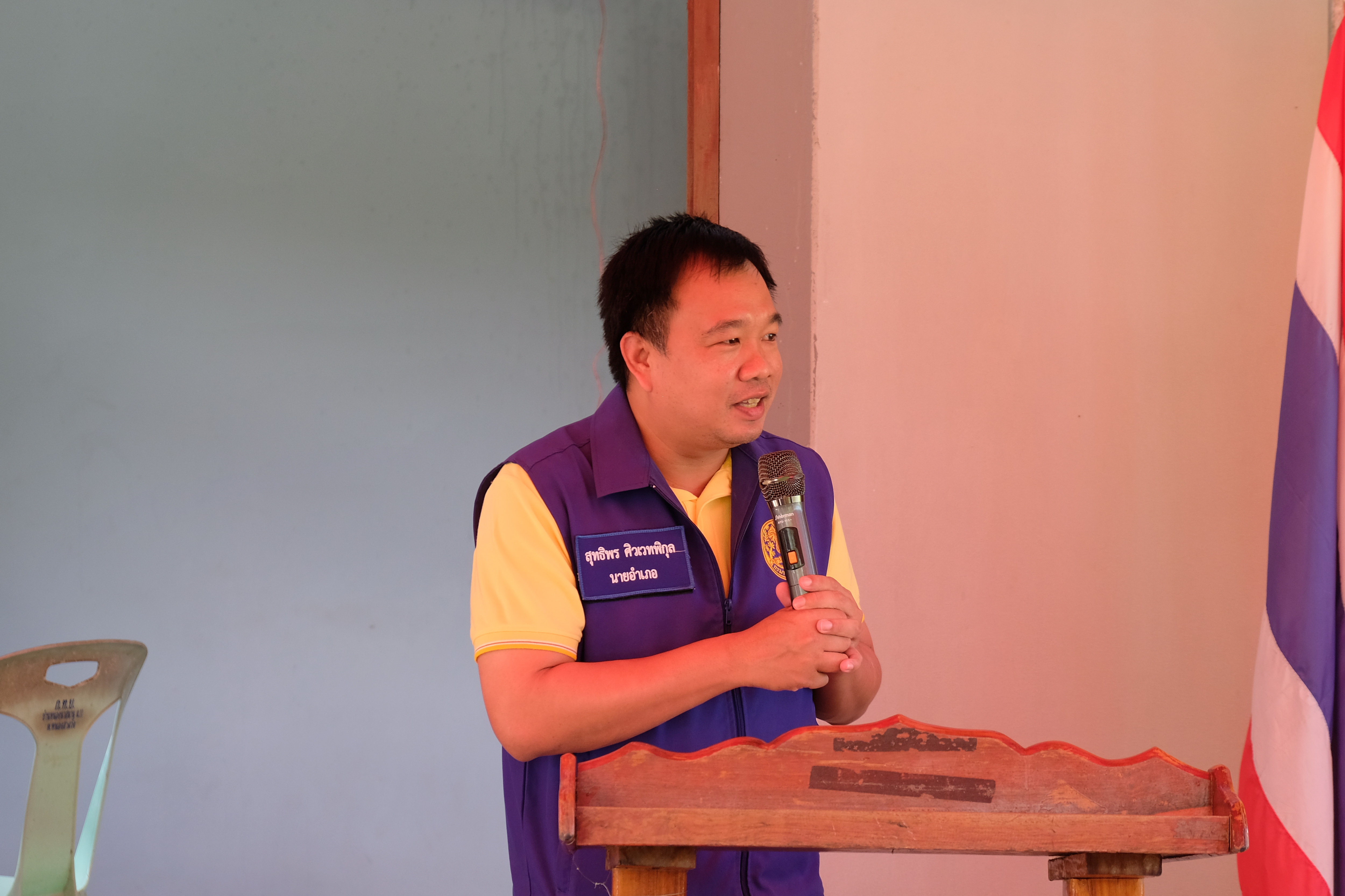 จังหวัดปทุมธานี “ส่งมอบบ้านห่วงใยจากใจ GLO ประจำปี ๒๕๖๖ ให้แก่ครัวเรือนตกเกณฑ์ TPMAP อำเภอหนองเสือ”