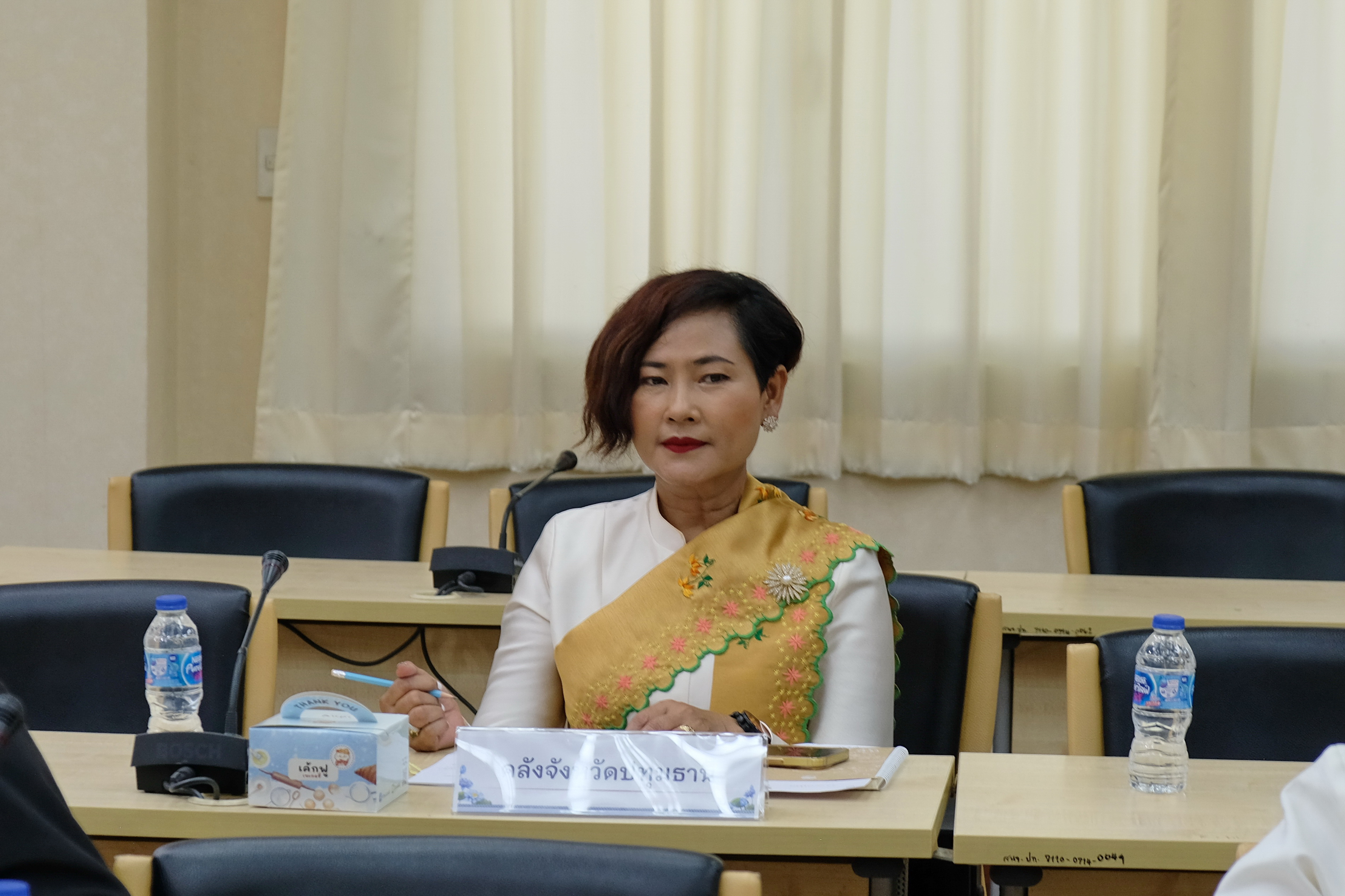 พช.ปทุมธานี “นำเสนอผลการจัดเก็บข้อมูลความจำเป็นพื้นฐาน (จปฐ.) ระดับจังหวัด ประจำปี ๒๕๖๗”