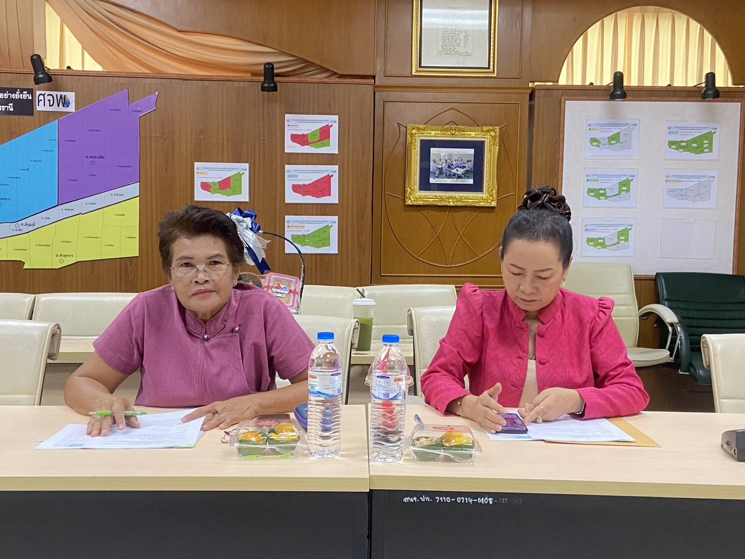 พช.ปทุมธานี “ประชุมคณะกรรมการเครือข่ายกลุ่มอาชีพ และผู้ผลิต ผู้ประกอบการหนึ่งตำบล หนึ่งผลิตภัณฑ์ ระดับจังหวัด”