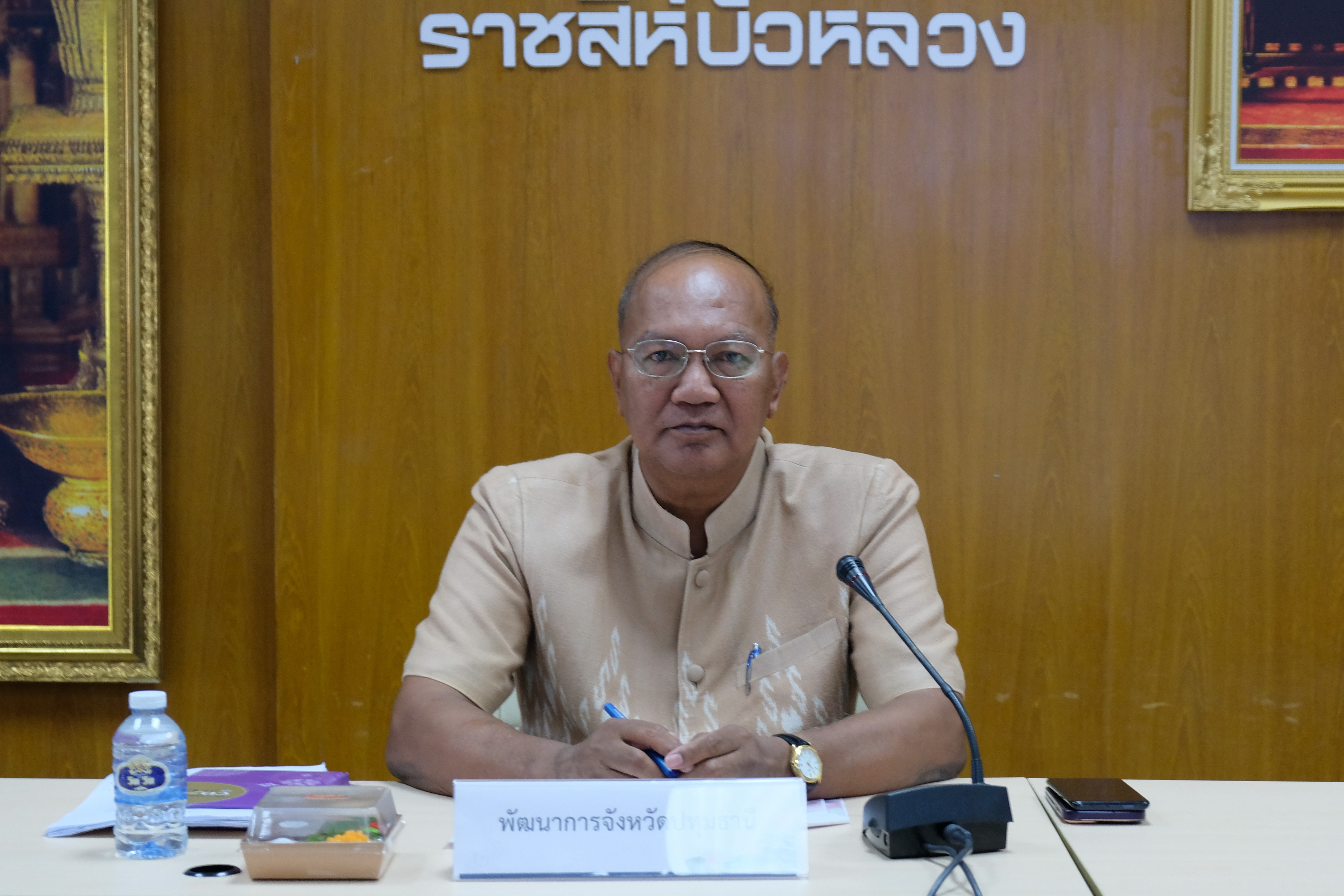 พช.ปทุมธานี “ผู้ตรวจราชการกรมการพัฒนาชุมชน ตรวจติดตามผลการปฏิบัติราชการ พื้นที่จังหวัดปทุมธานี”