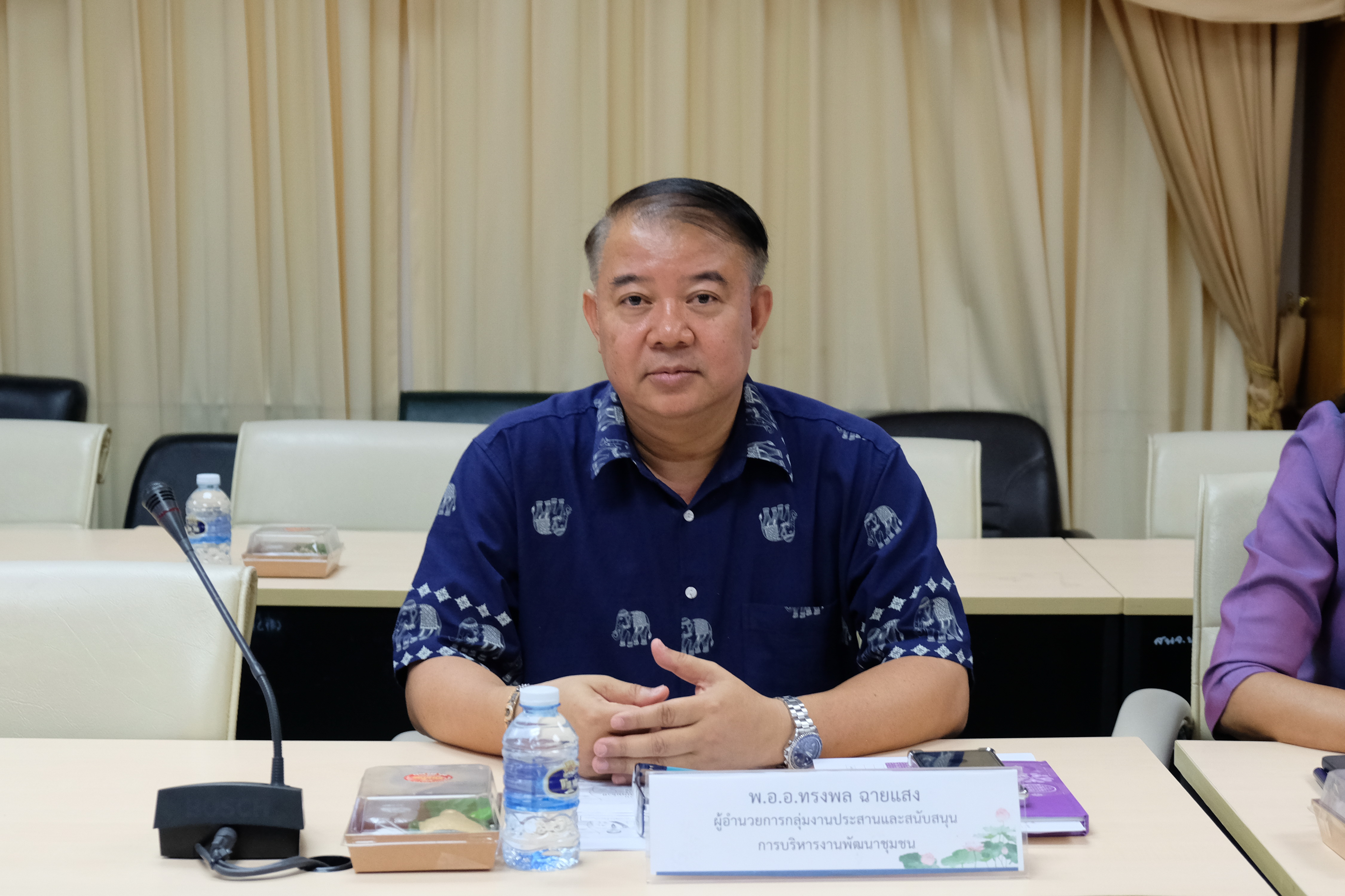 พช.ปทุมธานี “ผู้ตรวจราชการกรมการพัฒนาชุมชน ตรวจติดตามผลการปฏิบัติราชการ พื้นที่จังหวัดปทุมธานี”