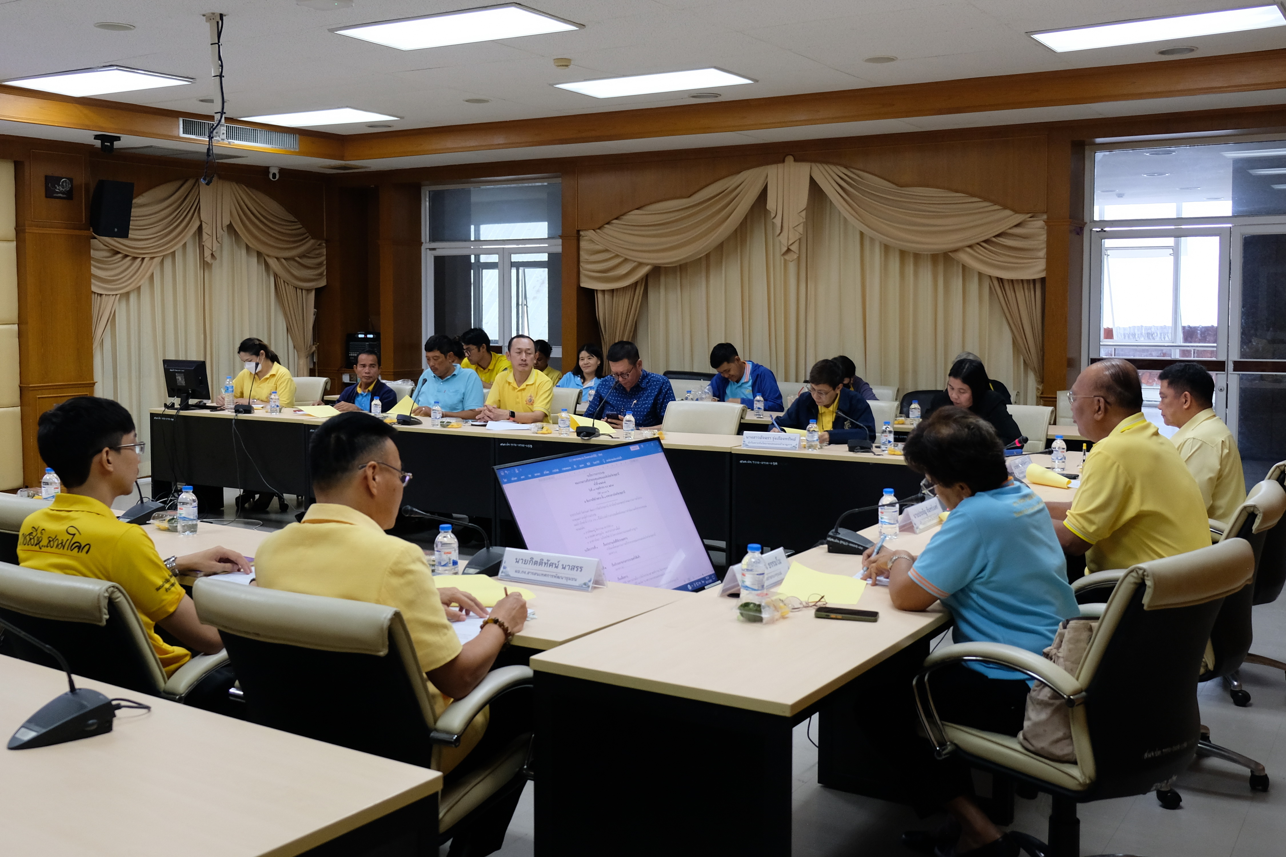 พช.ปทุมธานี “ประชุมคณะกรรมการเครือข่ายกองทุนแม่ของแผ่นดินจังหวัดปทุมธานีที่ ครั้งที่ ๒/๒๕๖๘”