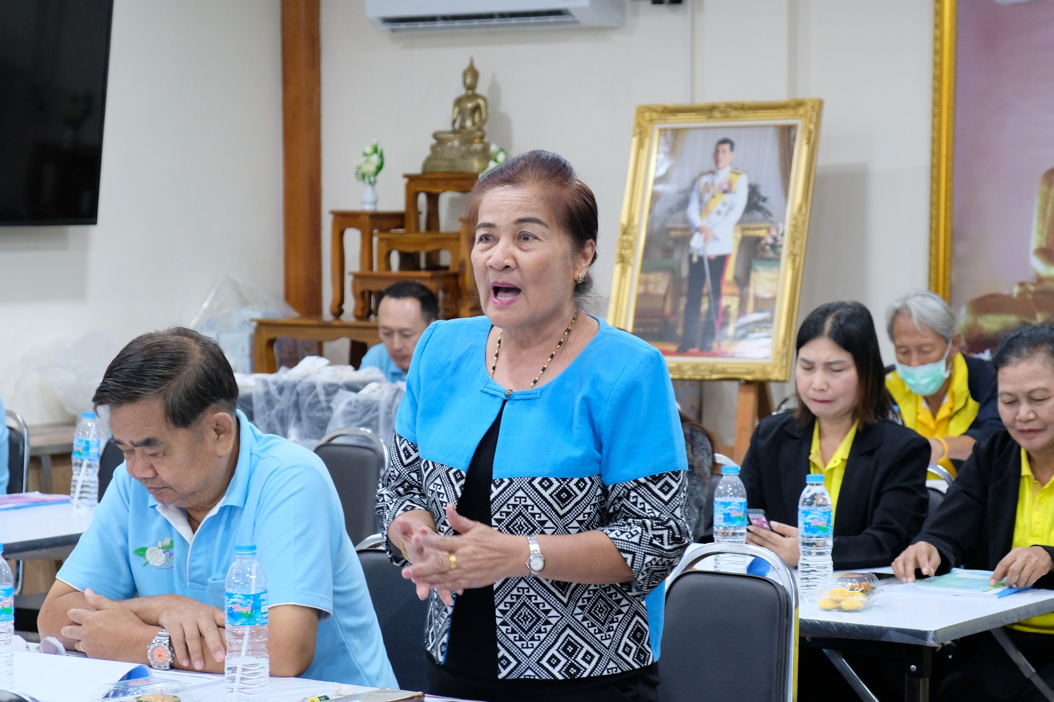 พช.ปทุมธานี “ดำเนินโครงการประชุมเชิงปฏิบัติการคณะกรรมการเครือข่ายกองทุนแม่ของแผ่นดินฯ”