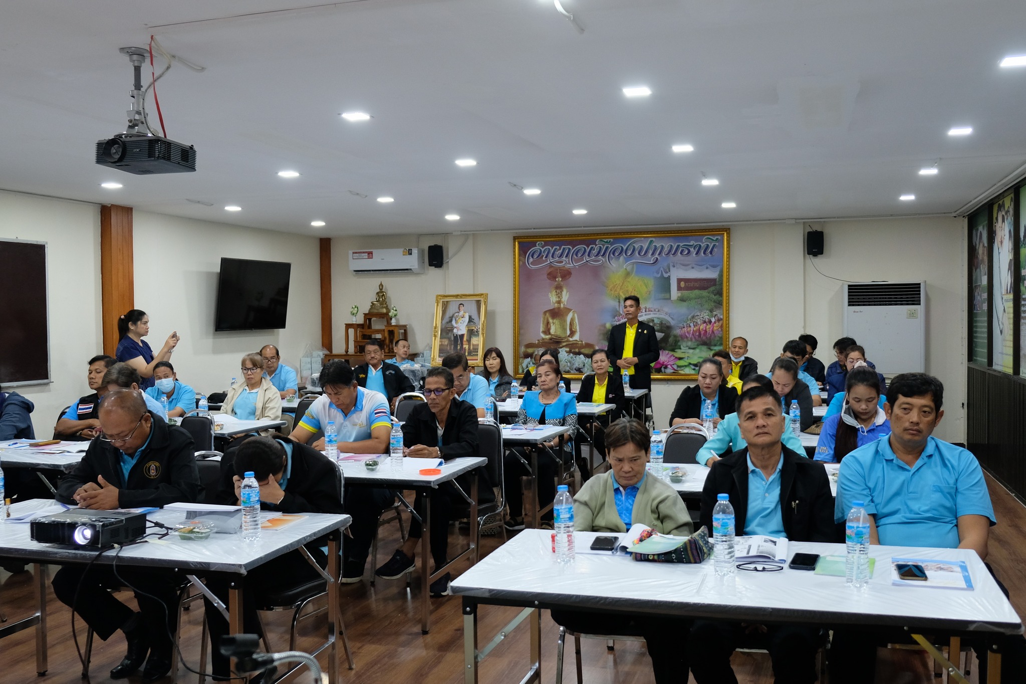 พช.ปทุมธานี “ดำเนินโครงการประชุมเชิงปฏิบัติการคณะกรรมการเครือข่ายกองทุนแม่ของแผ่นดินฯ”