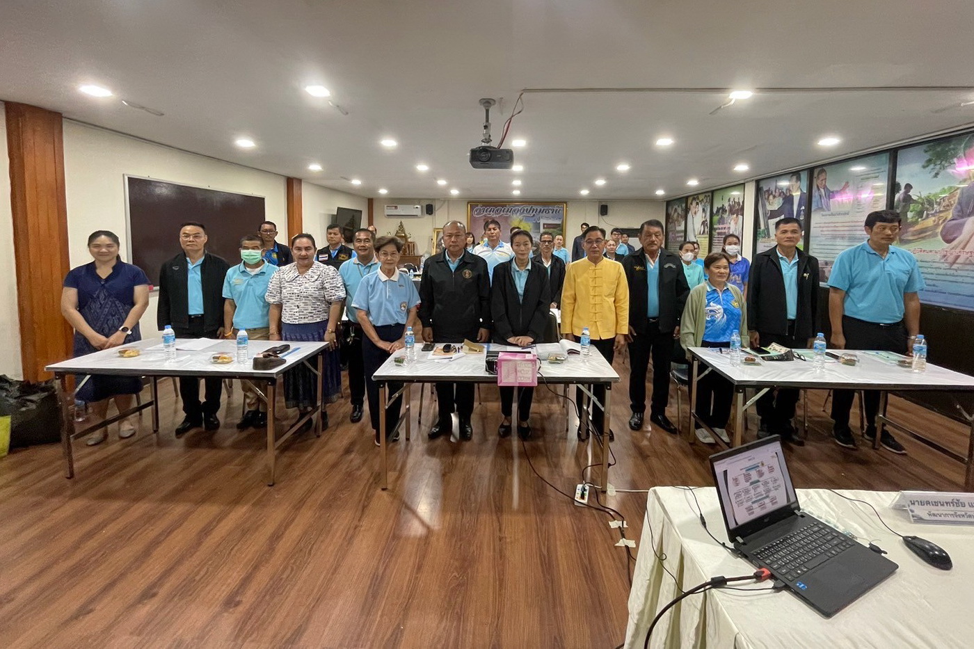 พช.ปทุมธานี “ดำเนินโครงการประชุมเชิงปฏิบัติการคณะกรรมการเครือข่ายกองทุนแม่ของแผ่นดินฯ”