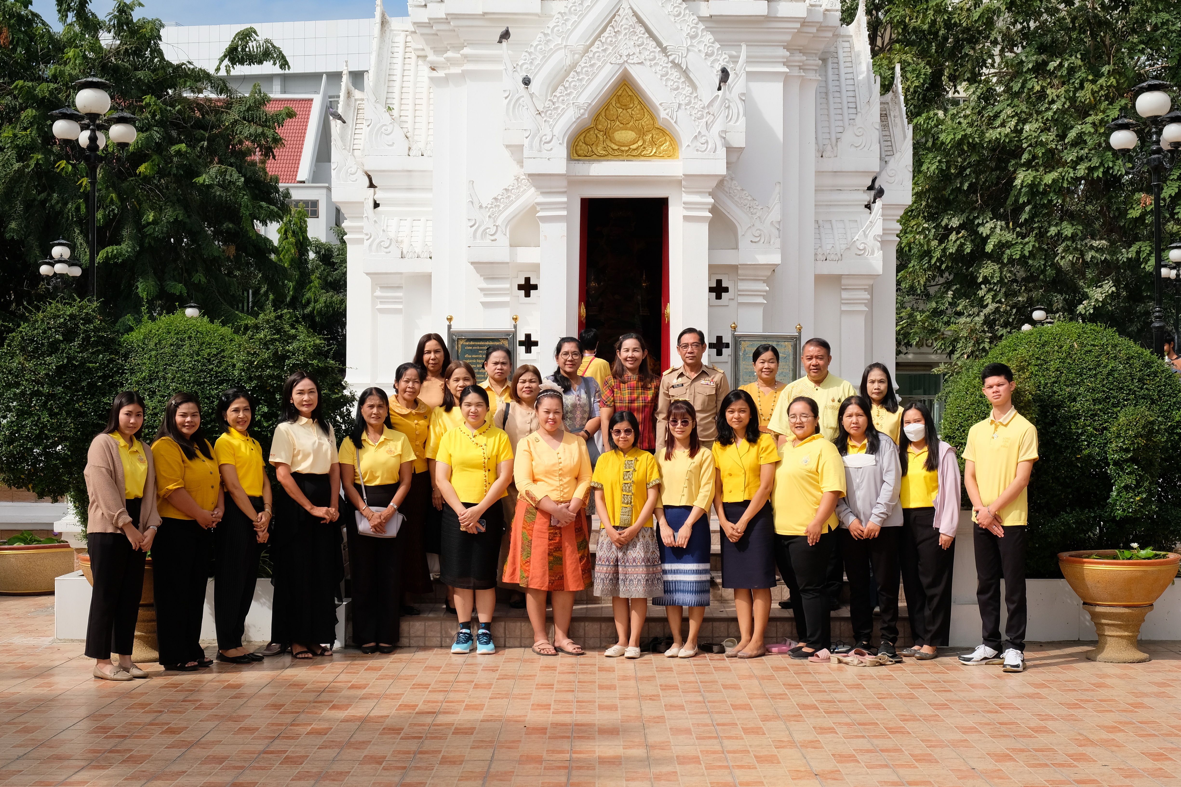 พช.ปทุมธานี “ร่วมต้อนรับพัฒนาการจังหวัดปทุมธานี คนที่ ๒๘”