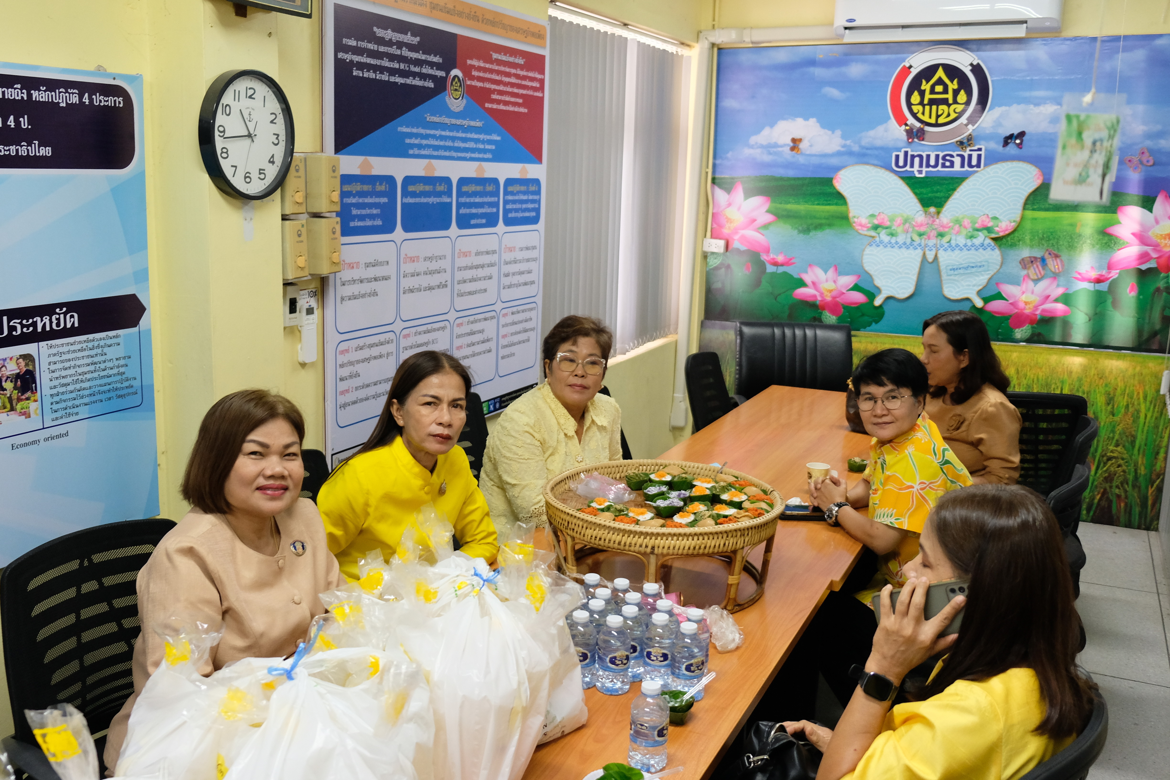 พช.ปทุมธานี “ร่วมต้อนรับพัฒนาการจังหวัดปทุมธานี คนที่ ๒๘”