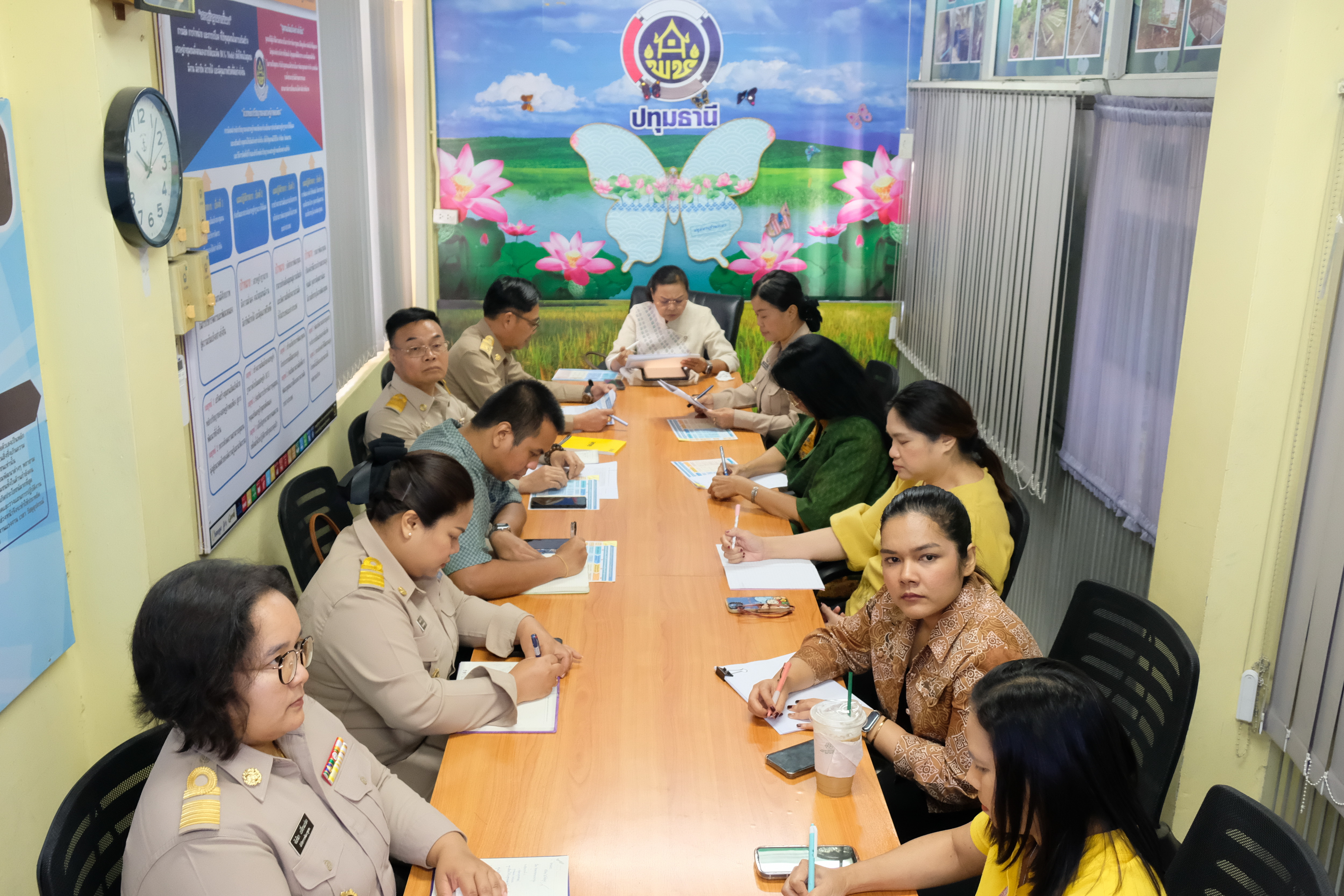 พช.ปทุมธานี “ผู้ตรวจราชการกรมการพัฒนาชุมชน ลงพื้นที่จังหวัดปทุมธานี ตรวจติดตามผลการปฏิบัติราชการ ประจำเดือนมกราคม”