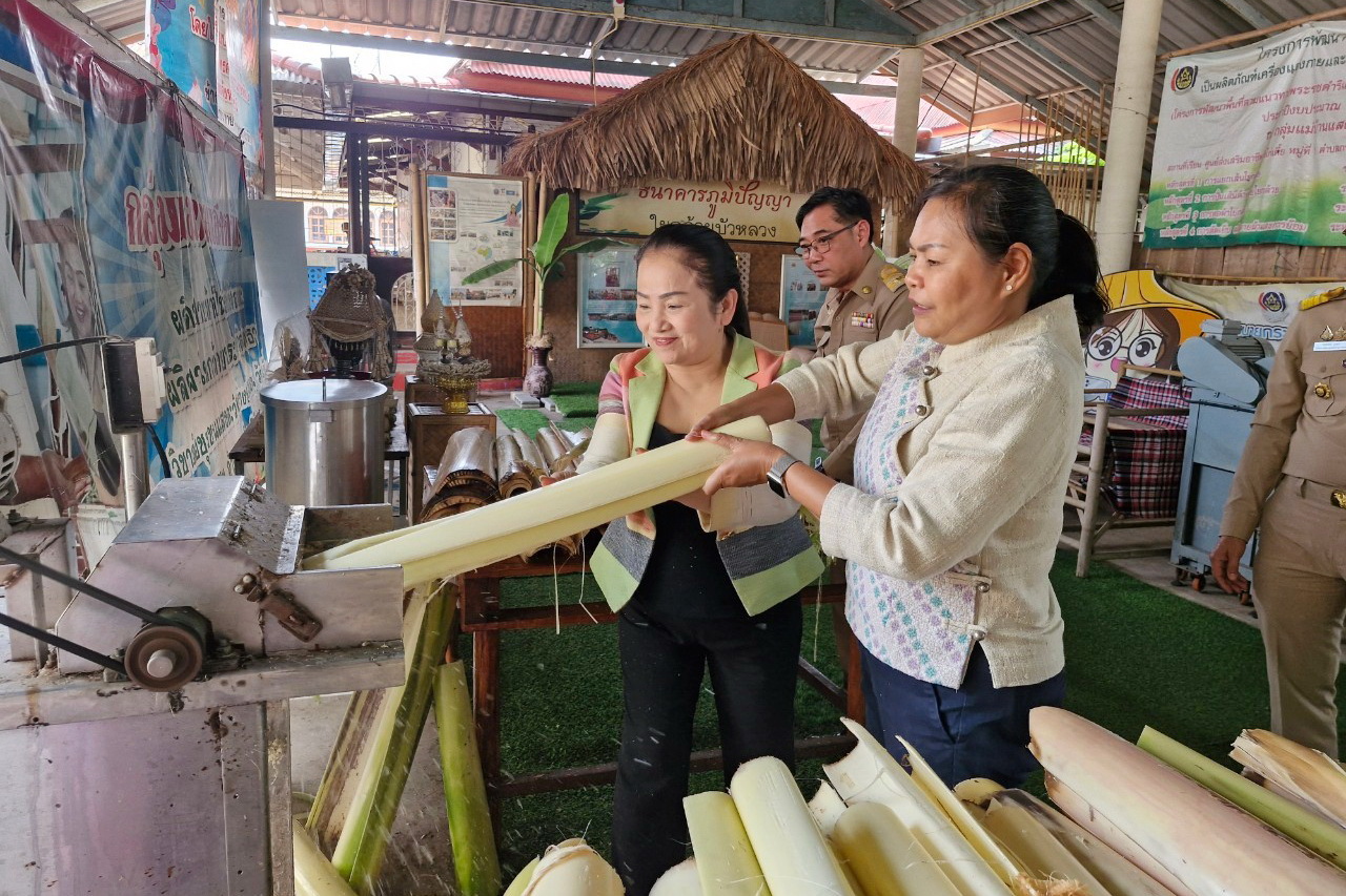 พช.ปทุมธานี “ผู้ตรวจราชการกรมการพัฒนาชุมชน ลงพื้นที่จังหวัดปทุมธานี ตรวจติดตามผลการปฏิบัติราชการ ประจำเดือนมกราคม”