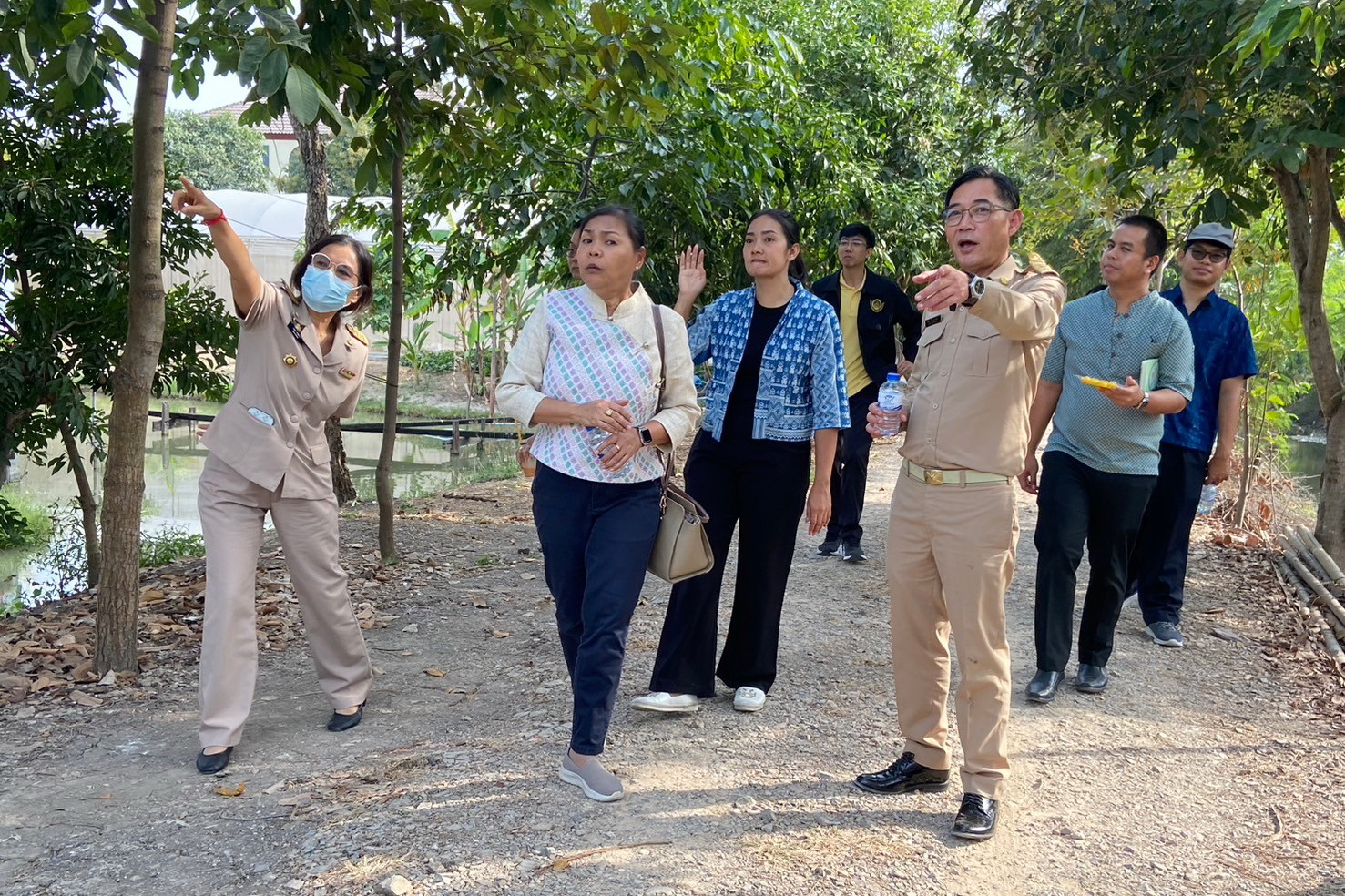 พช.ปทุมธานี “ผู้ตรวจราชการกรมการพัฒนาชุมชน ลงพื้นที่จังหวัดปทุมธานี ตรวจติดตามผลการปฏิบัติราชการ ประจำเดือนมกราคม”
