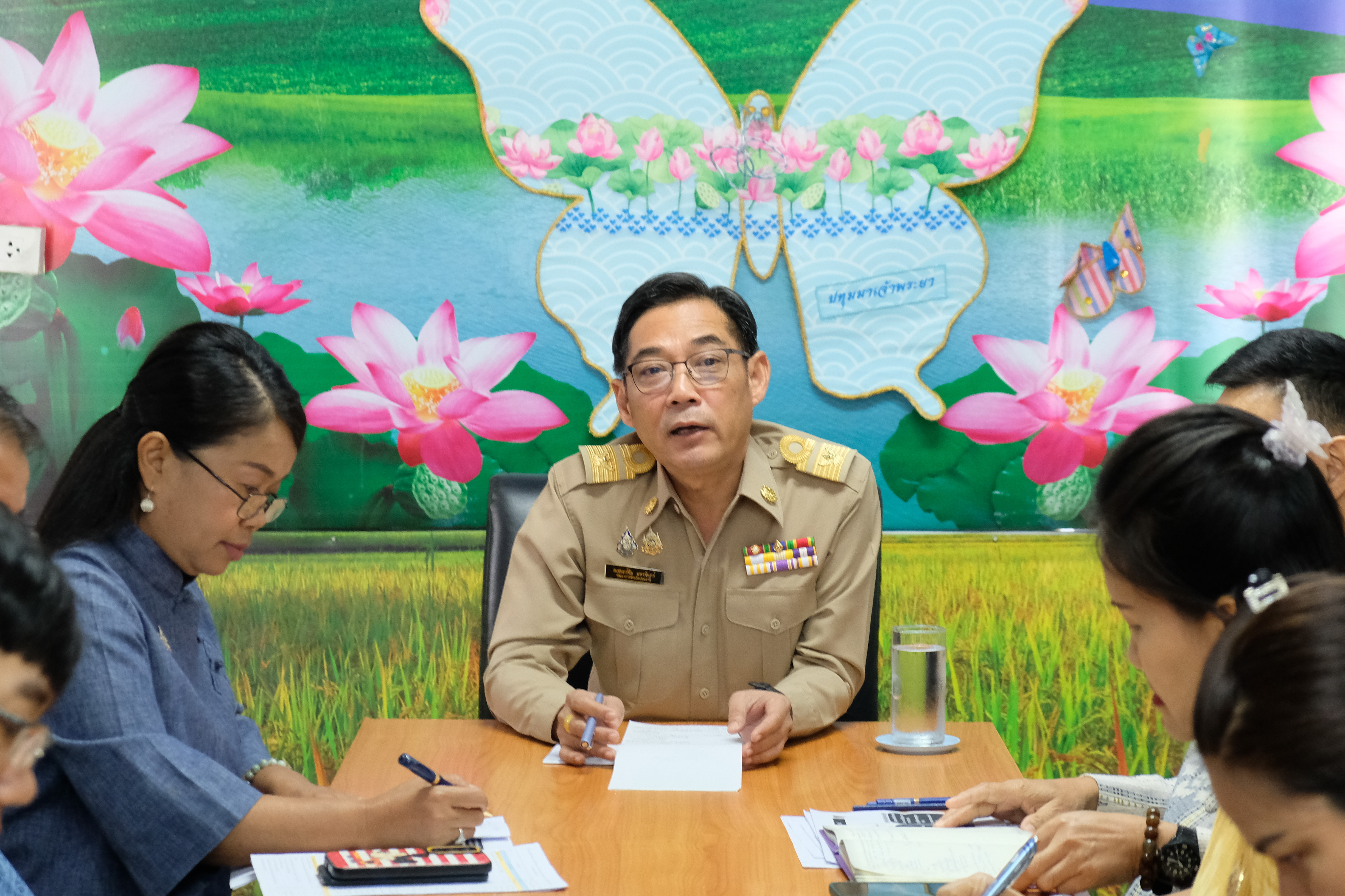 พช.ปทุมธานี “ประชุมผู้อำนวยการกลุ่มงานและนักวิชาการพัฒนาชุมชนจังหวัดปทุมธานี ประจำเดือนมกราคม ๒๕๖๘”