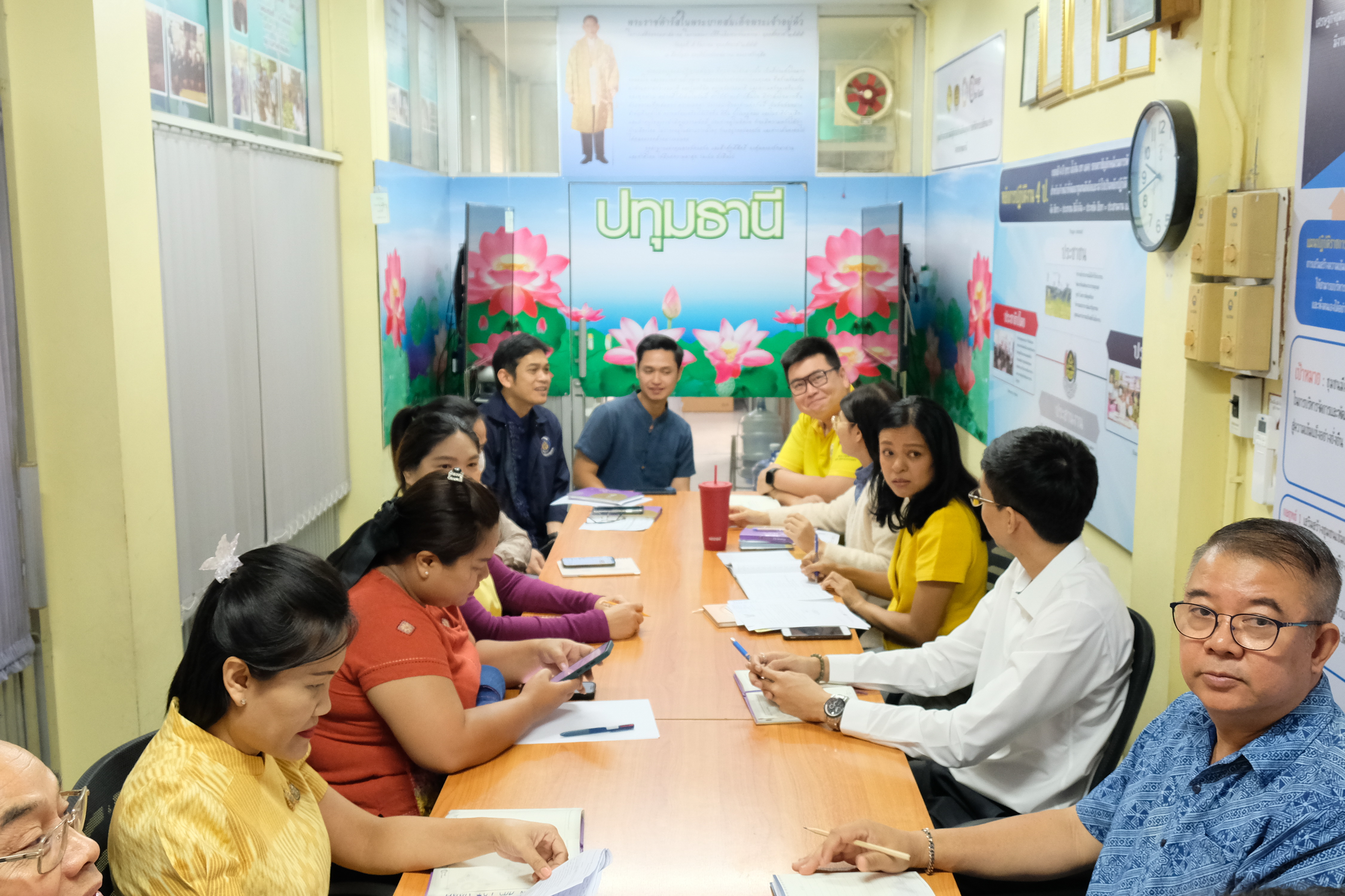 พช.ปทุมธานี “ประชุมผู้อำนวยการกลุ่มงานและนักวิชาการพัฒนาชุมชนจังหวัดปทุมธานี ประจำเดือนมกราคม ๒๕๖๘”