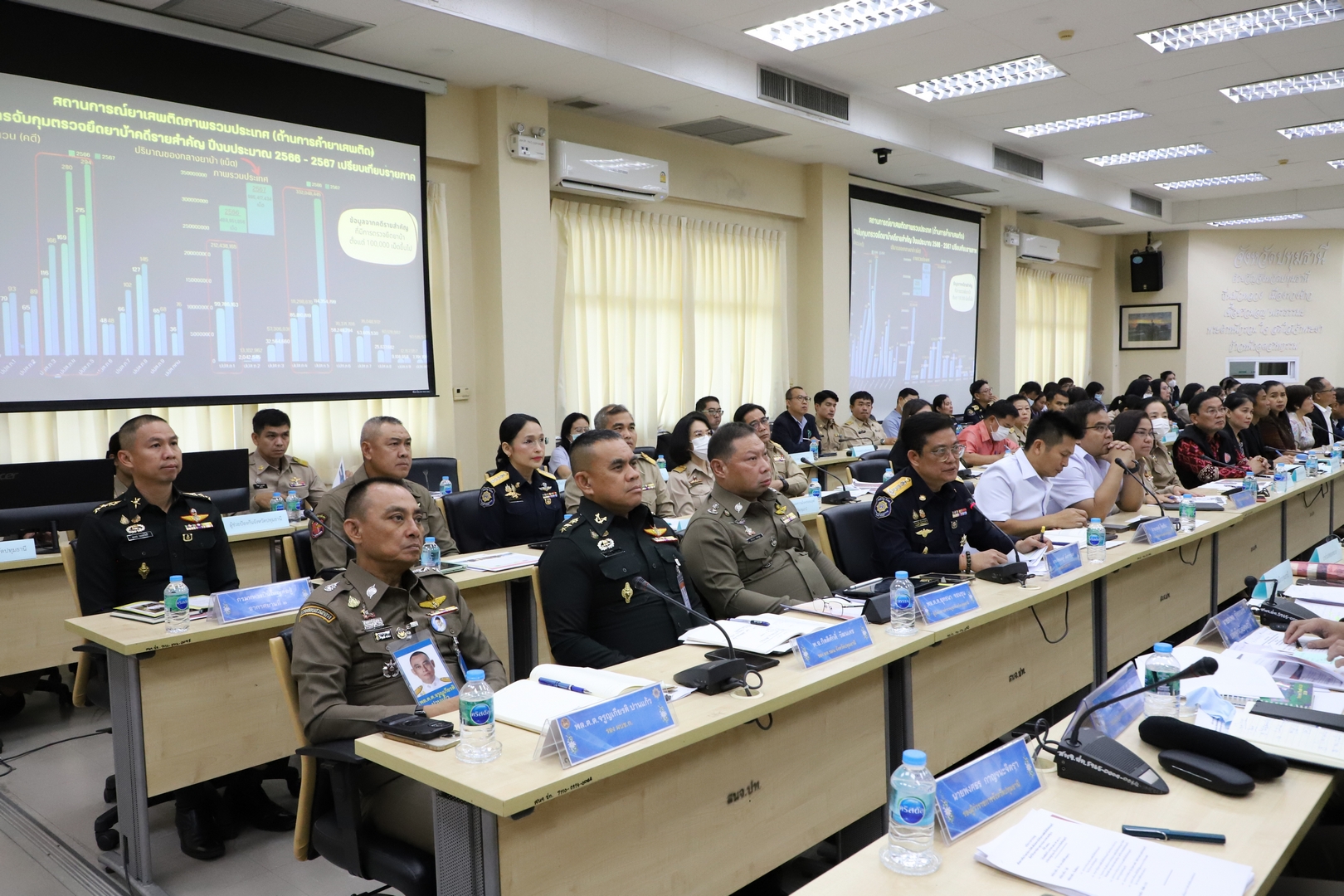 พช.ปทุมธานี “ร่วมประชุมเตรียมความพร้อมรับมอบนโยบายเพื่อขับเคลื่อนโครงการแก้ไขปัญหายาเสพติดในพื้นที่จังหวัดปทุมธานี”