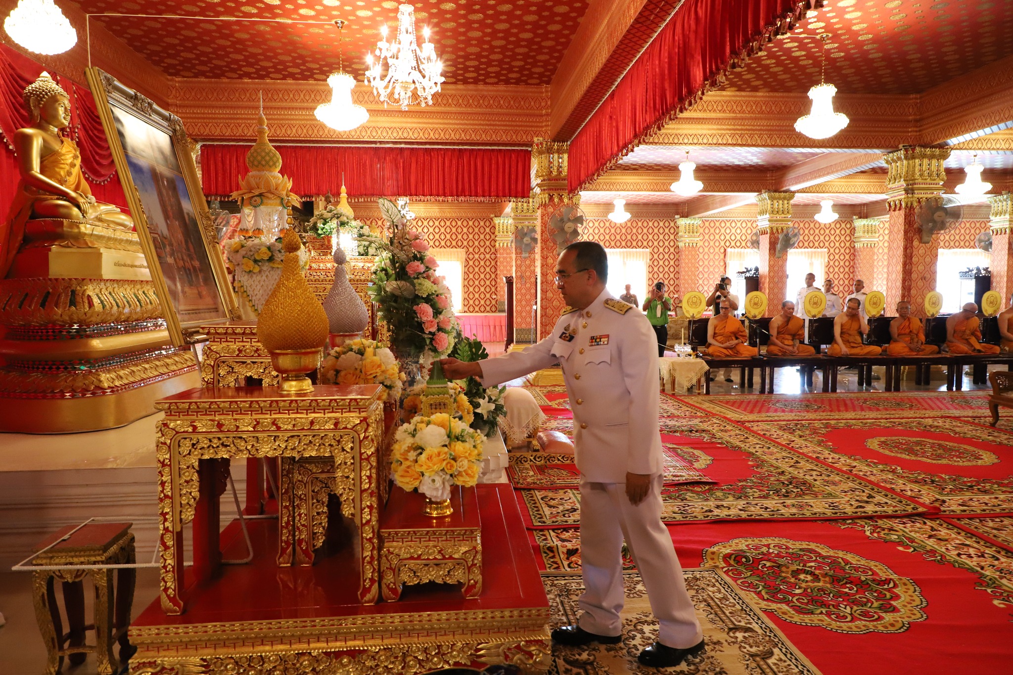พช.ปทุมธานี “ร่วมพิธีเจริญพระพุทธมนต์เฉลิมพระเกียรติสมเด็จพระเจ้าลูกเธอ เจ้าฟ้าสิริวัณณวรี นารีรัตนราชกัญญา เนื่องในโอกาสวันคล้ายวันประสูติ ๘ มกราคม”