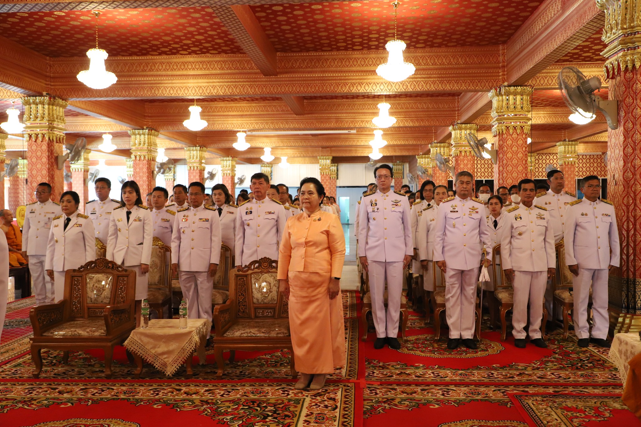 พช.ปทุมธานี “ร่วมพิธีเจริญพระพุทธมนต์เฉลิมพระเกียรติสมเด็จพระเจ้าลูกเธอ เจ้าฟ้าสิริวัณณวรี นารีรัตนราชกัญญา เนื่องในโอกาสวันคล้ายวันประสูติ ๘ มกราคม”