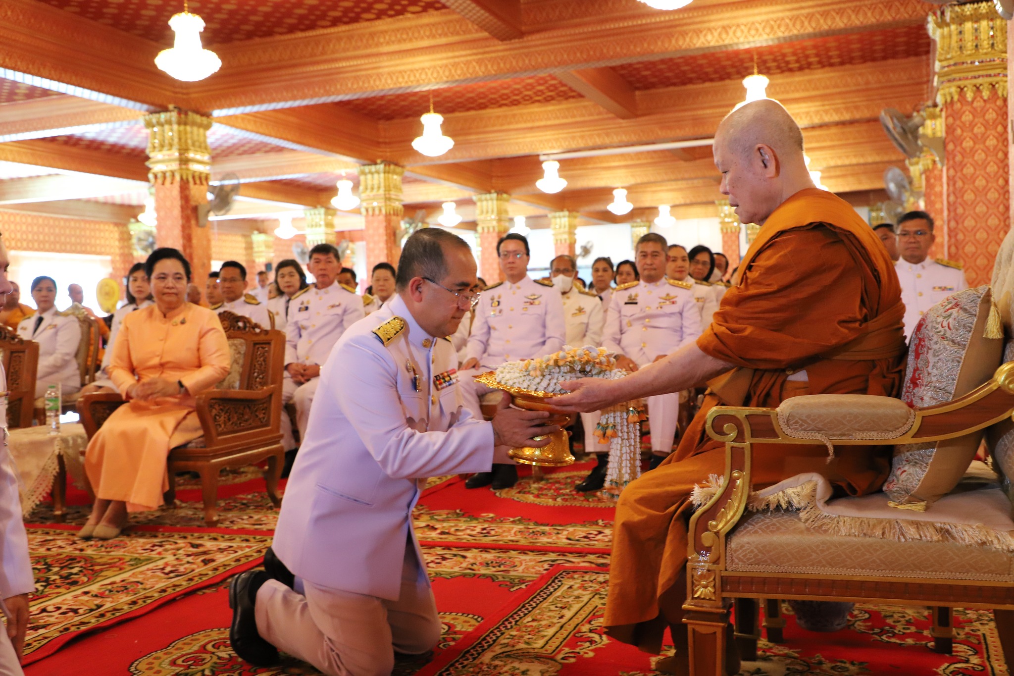 พช.ปทุมธานี “ร่วมพิธีเจริญพระพุทธมนต์เฉลิมพระเกียรติสมเด็จพระเจ้าลูกเธอ เจ้าฟ้าสิริวัณณวรี นารีรัตนราชกัญญา เนื่องในโอกาสวันคล้ายวันประสูติ ๘ มกราคม”