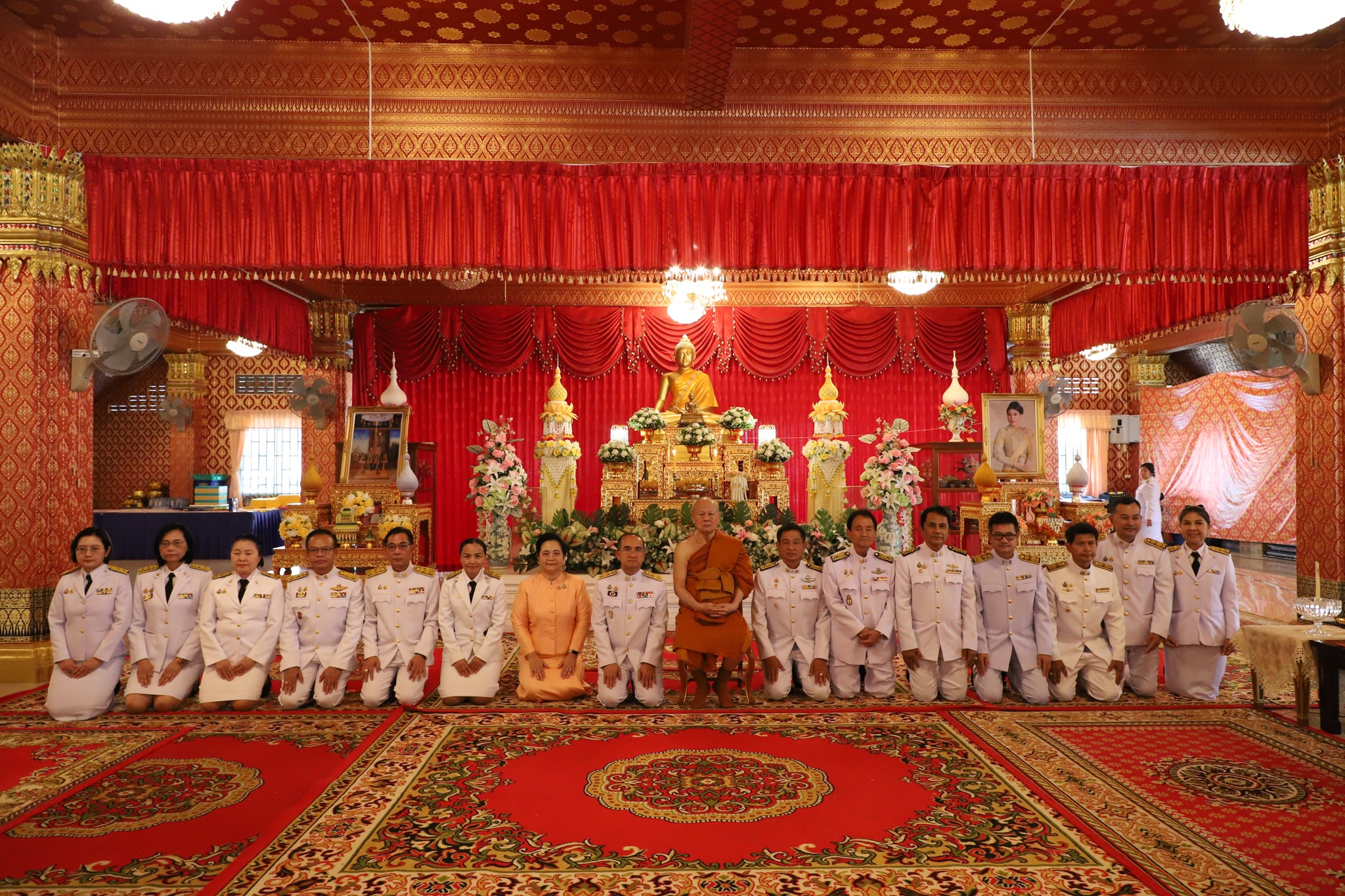 พช.ปทุมธานี “ร่วมพิธีเจริญพระพุทธมนต์เฉลิมพระเกียรติสมเด็จพระเจ้าลูกเธอ เจ้าฟ้าสิริวัณณวรี นารีรัตนราชกัญญา เนื่องในโอกาสวันคล้ายวันประสูติ ๘ มกราคม”
