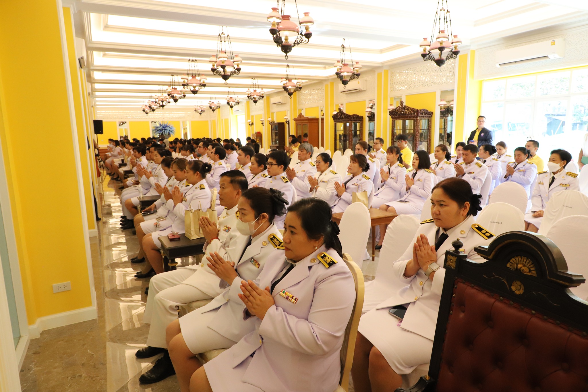 พช.ปทุมธานี จัดกิจกรรมเฉลิมพระเกียรติพระบาทสมเด็จพระเจ้าอยู่หัวเนื่องในโอกาสพระราชพิธีสมมงคลพระชนมายุเท่าพระบาทสมเด็จพระพุทธยอดฟ้าจุฬาโลกมหาราช สมเด็จพระปฐมบรมกษัตริยาธิราชแห่งพระราชวงศ์จักรี พุทธศักราช